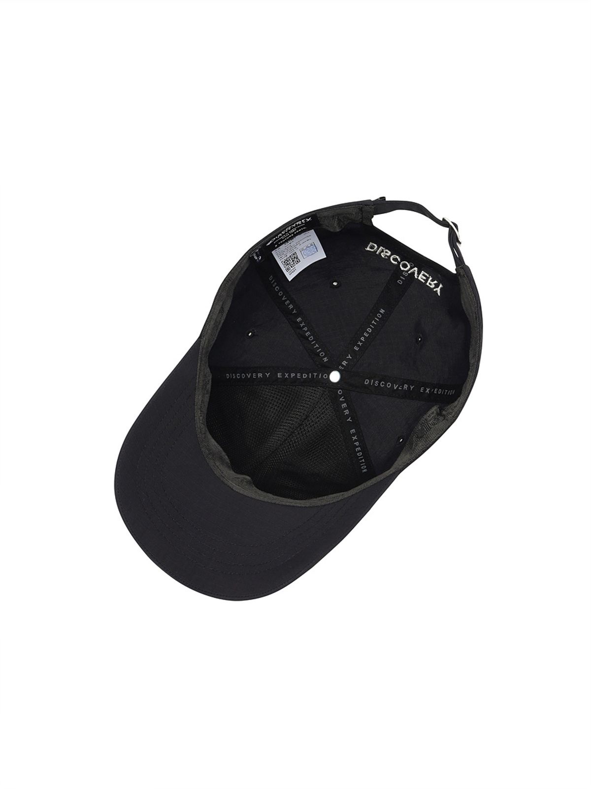 디스커버리 익스페디션(DISCOVERY EXPEDITION) 프레시벤트 나일론 립스탑 볼캡 (BLACK)