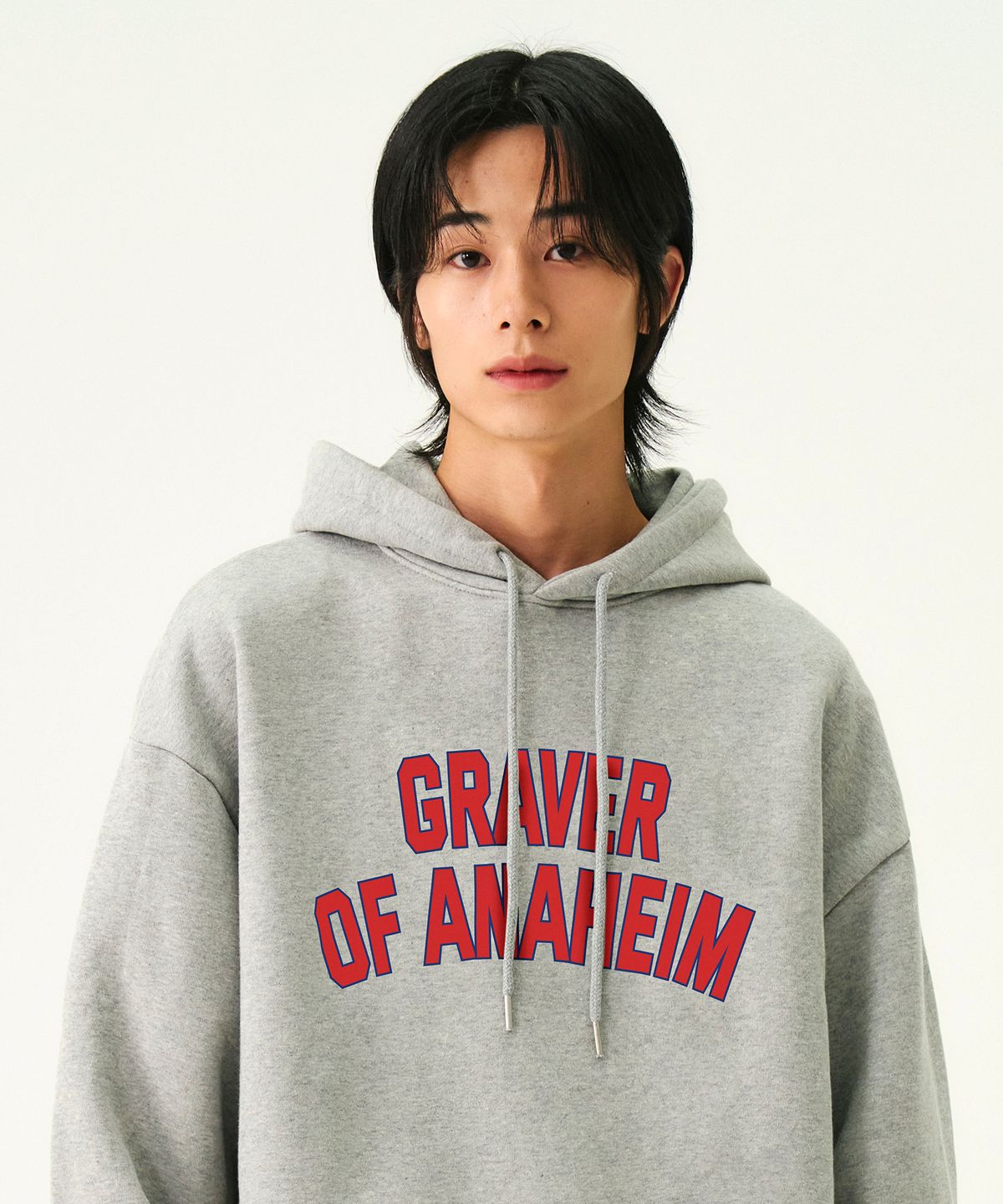 그레이버(GRAVER) [UNISEX]스탠다드 아치 로고 후드티_3color