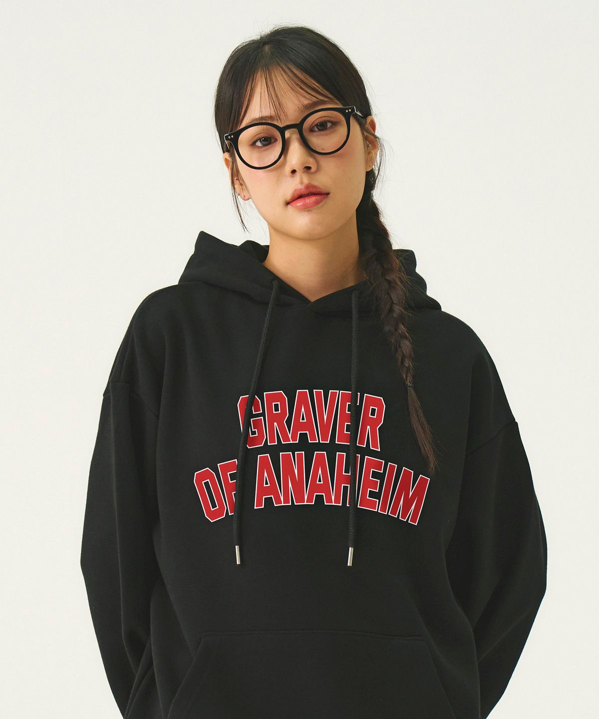 그레이버(GRAVER) [UNISEX]스탠다드 아치 로고 후드티_3color