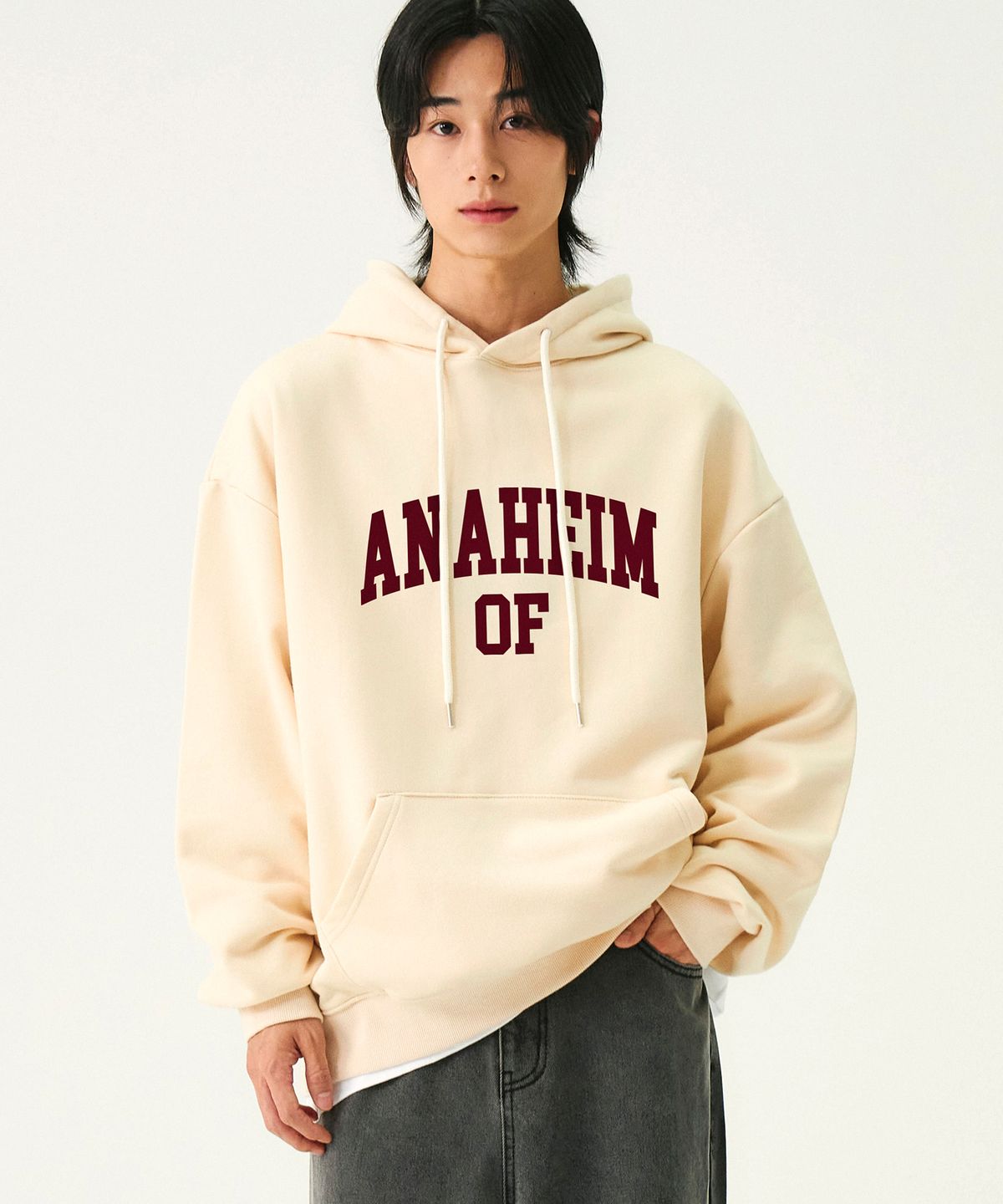 그레이버(GRAVER) [UNISEX]ANAHEIM OF 후드티_4color