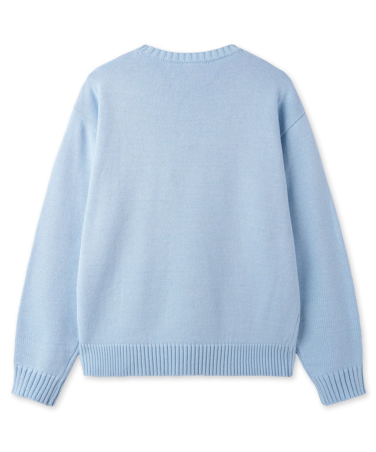 오픈야드(오와이)(OPENYARD(OY)) FLORAL BLOOM KNIT - SKY BLUE