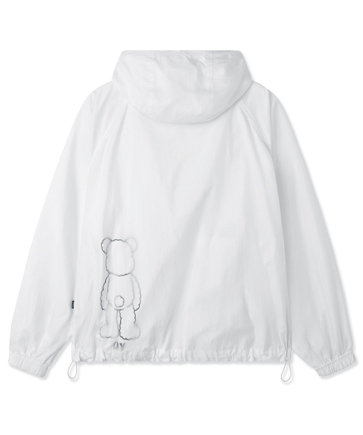 오픈야드(오와이)(OPENYARD(OY)) ODOLLY SHEER SHELL WINDBREAKER - WHITE