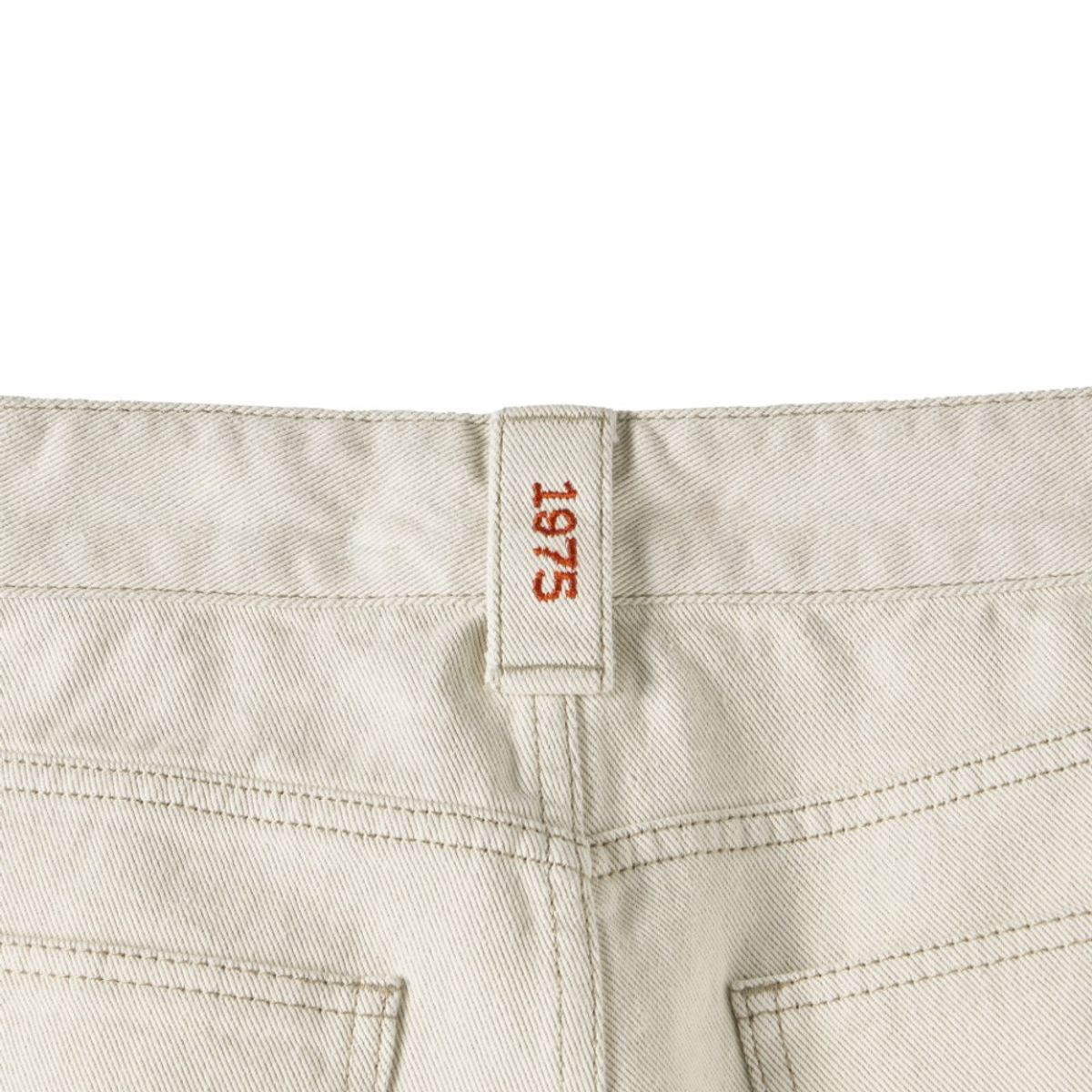 브롬톤 런던(BROMPTON LONDON) 1975 STRAIGHT DENIM TROUSERS - IVORY (P251MDP461)