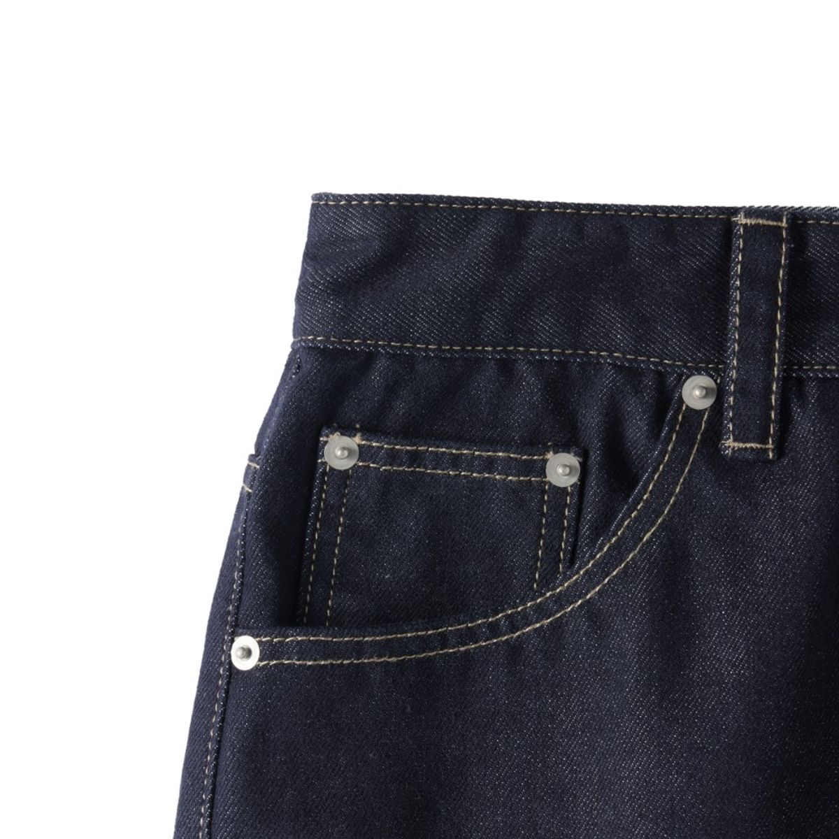 브롬톤 런던(BROMPTON LONDON) 1975 STRAIGHT DENIM TROUSERS - INDIGO (P251MDP461)