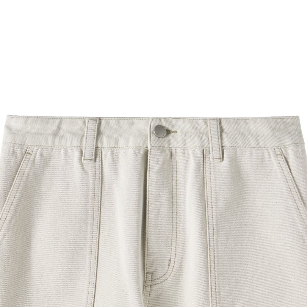 브롬톤 런던(BROMPTON LONDON) 1975 CARPENTER DENIM TROUSERS - IVORY (P251MDP462)