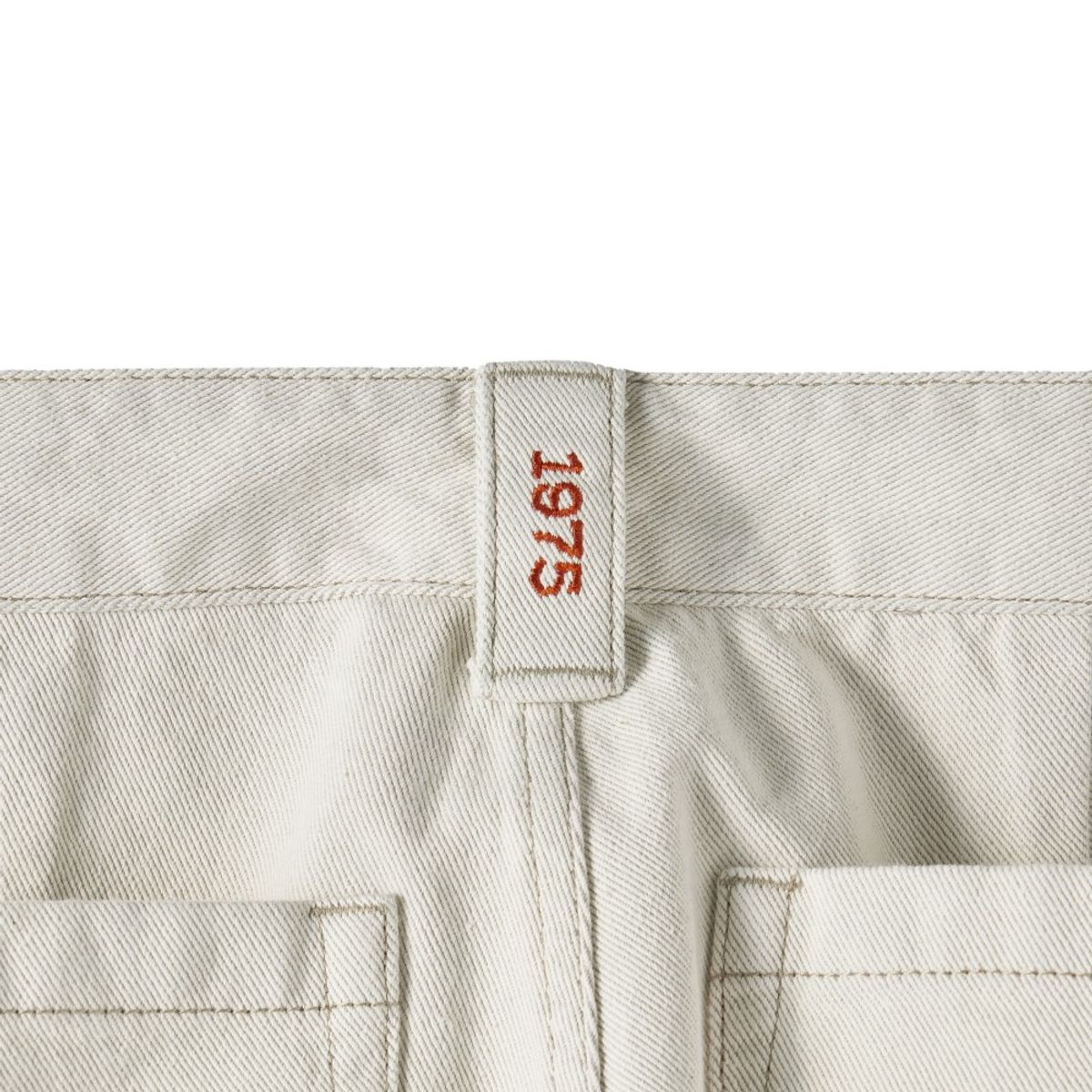 브롬톤 런던(BROMPTON LONDON) 1975 CARPENTER DENIM TROUSERS - IVORY (P251MDP462)