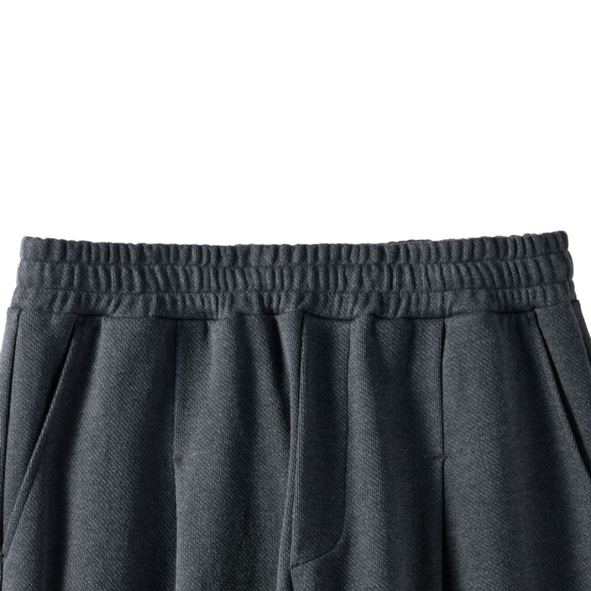 브롬톤 런던(BROMPTON LONDON) DIAGONAL JACQUARD TROUSERS - CHARCOAL (P251UPT460)