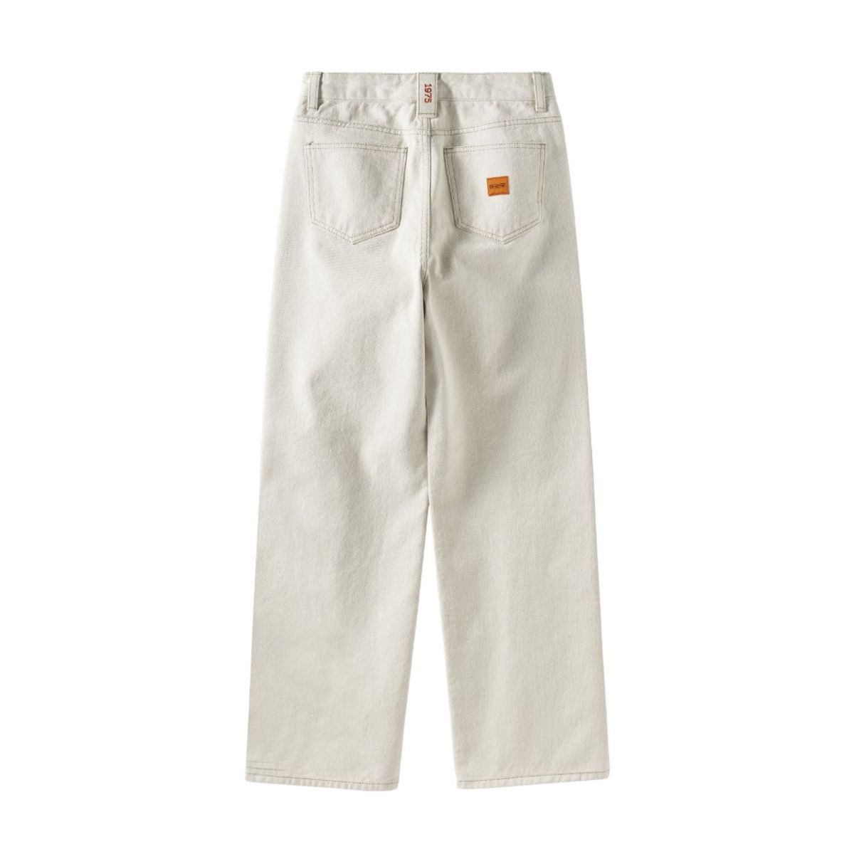 브롬톤 런던(BROMPTON LONDON) W 1975 STRAIGHT DENIM TROUSERS - IVORY (P251WDP461)