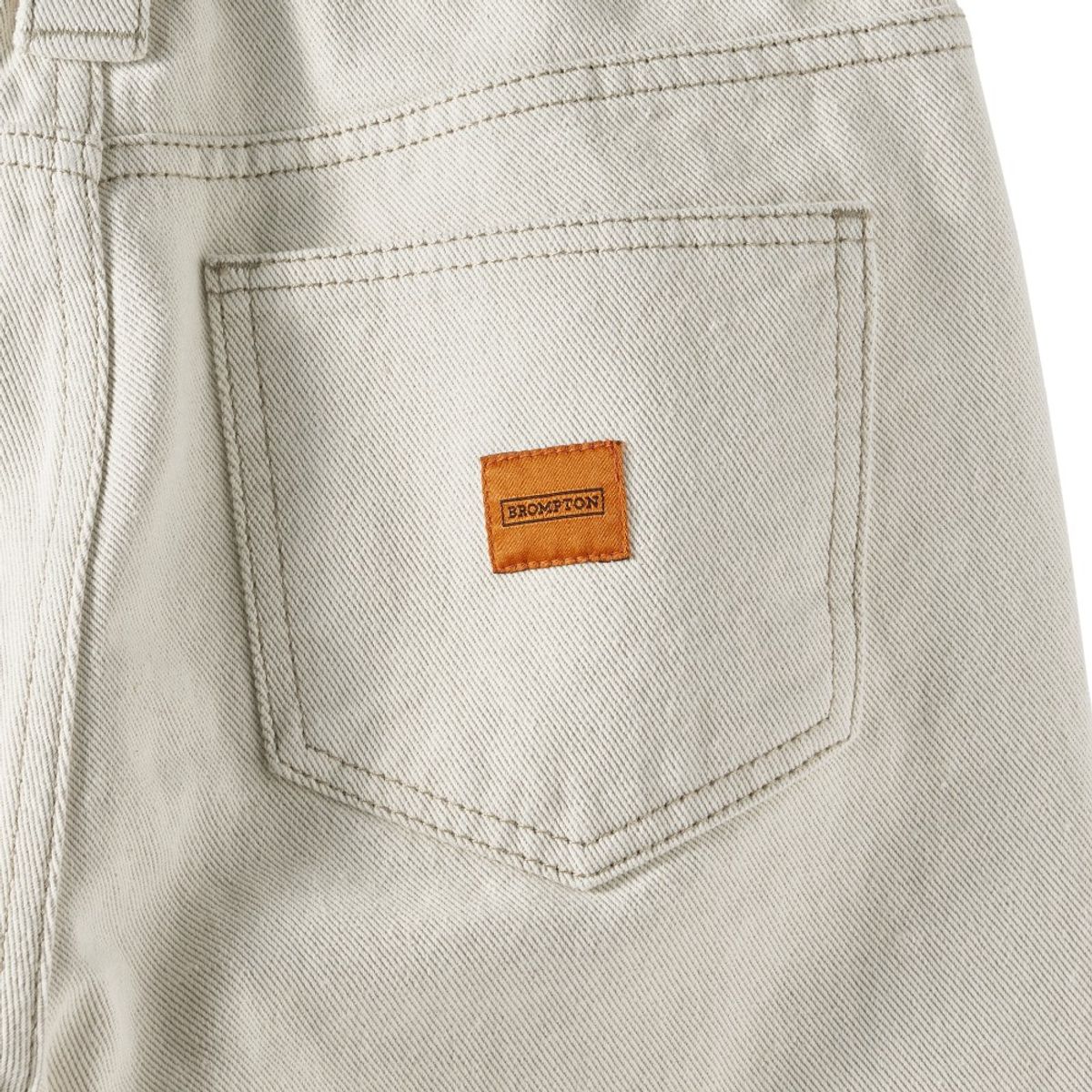 브롬톤 런던(BROMPTON LONDON) W 1975 STRAIGHT DENIM TROUSERS - IVORY (P251WDP461)
