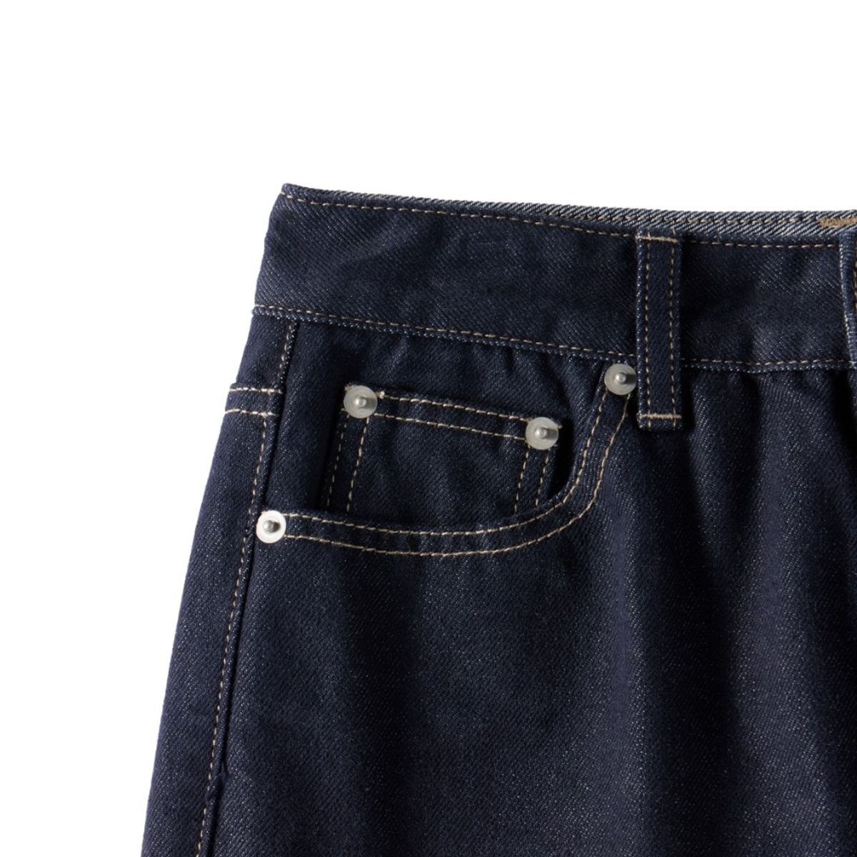 브롬톤 런던(BROMPTON LONDON) W 1975 STRAIGHT DENIM TROUSERS - INDIGO (P251WDP461)