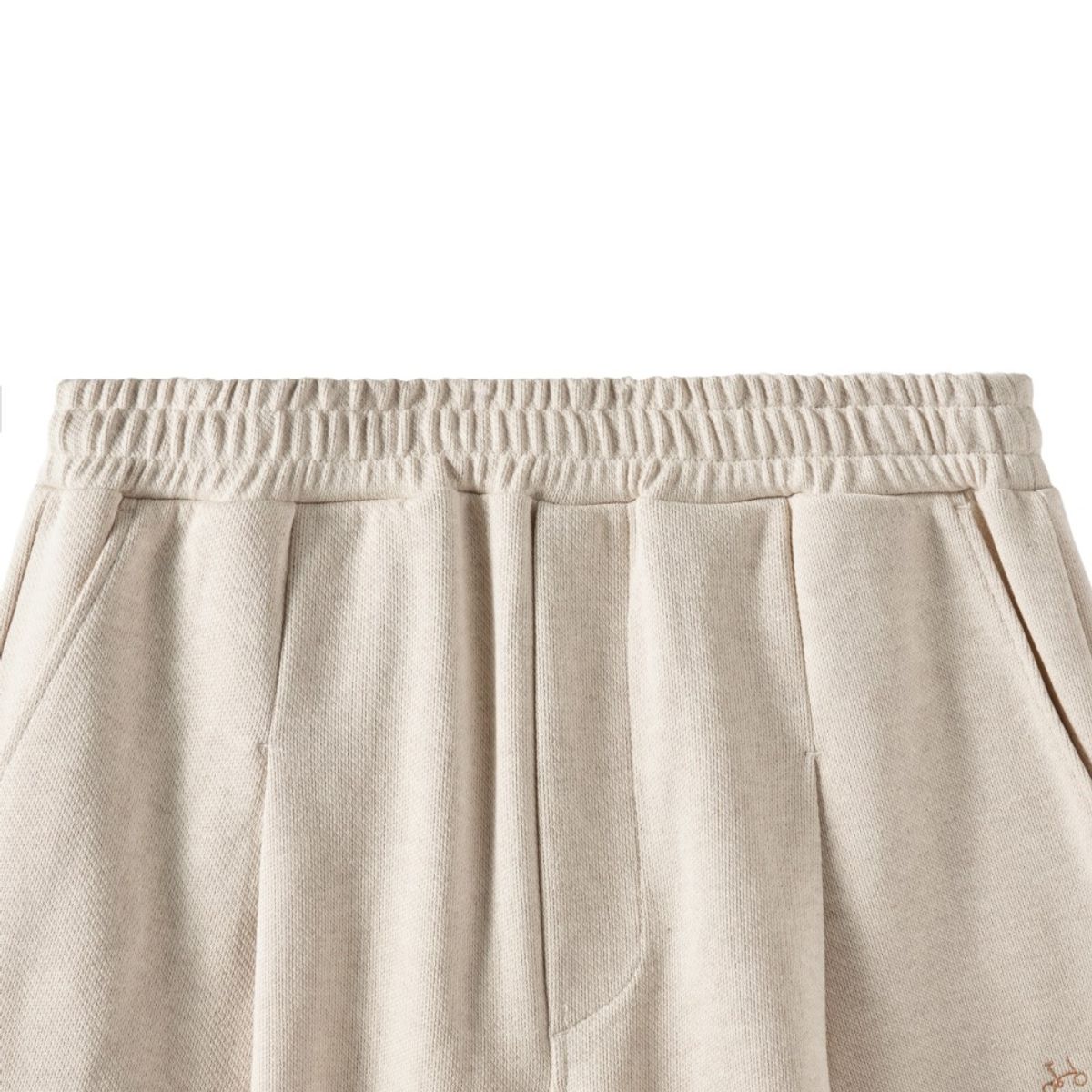브롬톤 런던(BROMPTON LONDON) DIAGONAL JACQUARD SHORT - OATMEAL (P251UHP460)