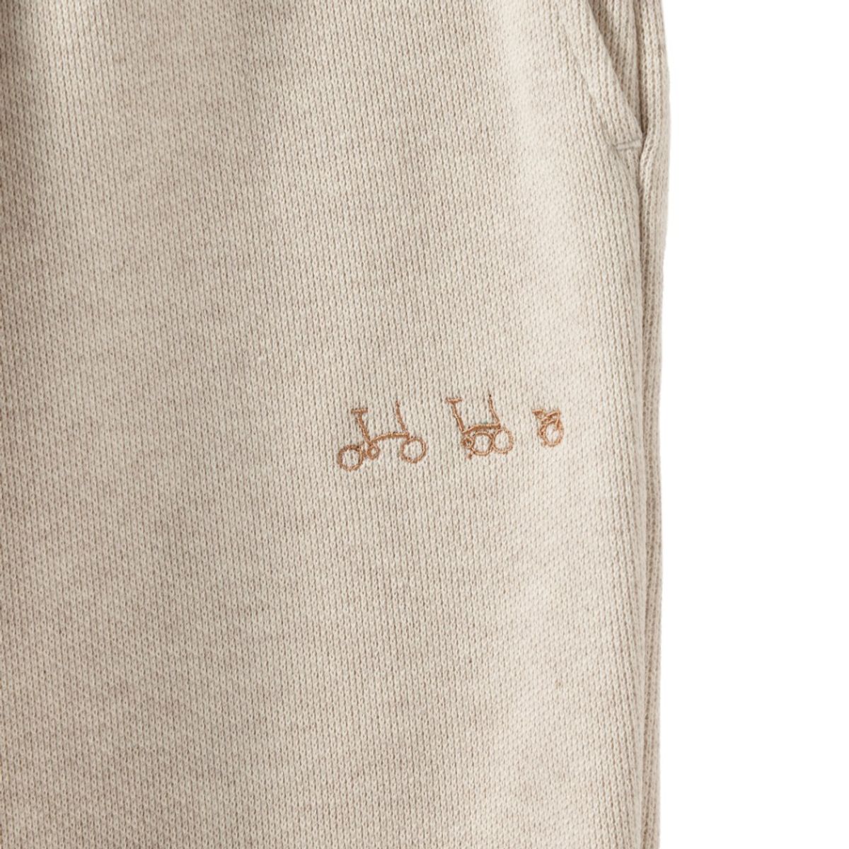 브롬톤 런던(BROMPTON LONDON) DIAGONAL JACQUARD SHORT - OATMEAL (P251UHP460)