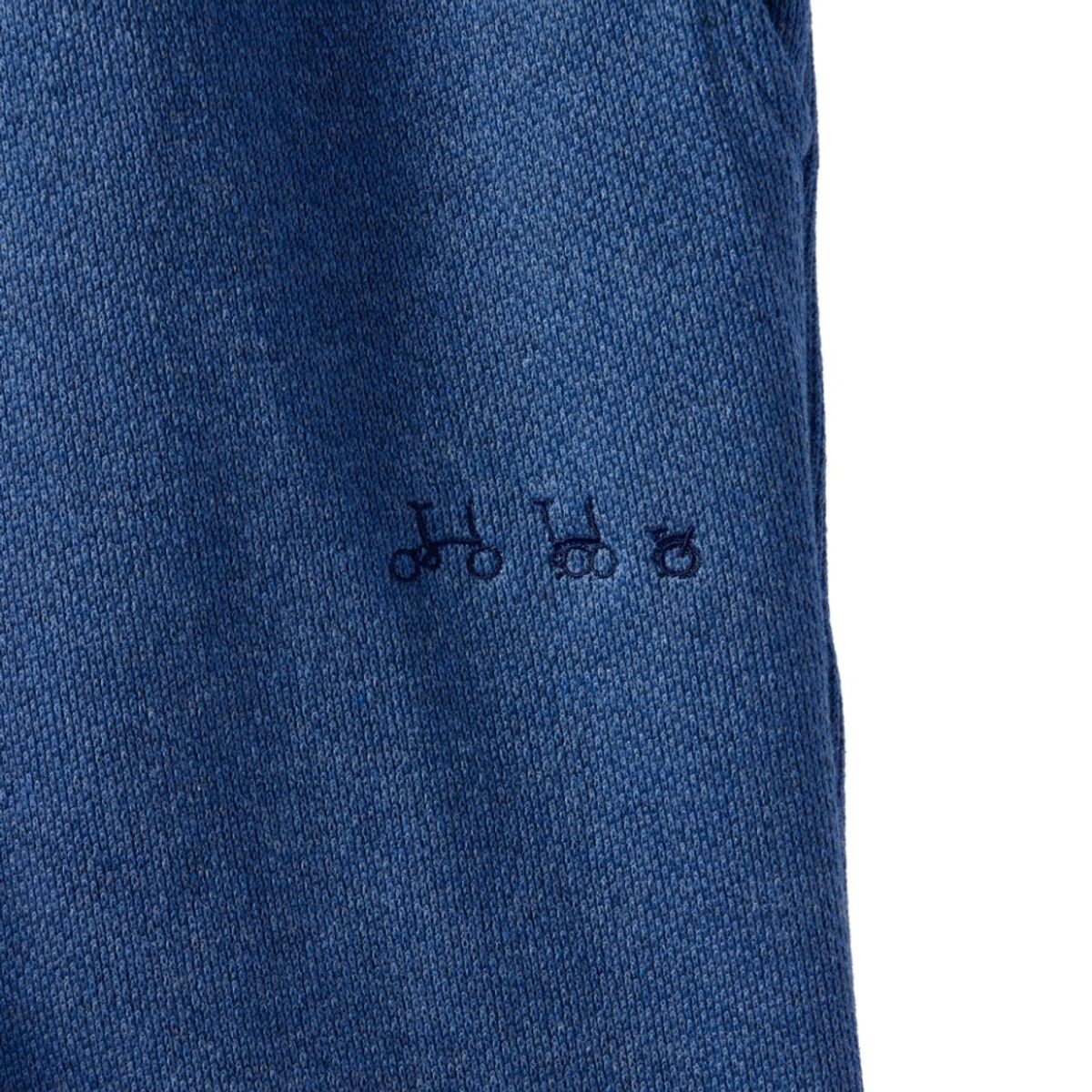 브롬톤 런던(BROMPTON LONDON) DIAGONAL JACQUARD SHORT - BLUE (P251UHP460)