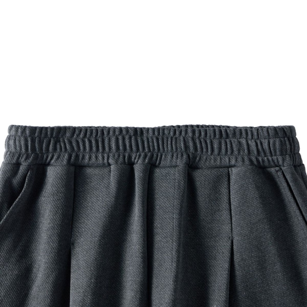 브롬톤 런던(BROMPTON LONDON) DIAGONAL JACQUARD SHORT - CHARCOAL (P251UHP460)