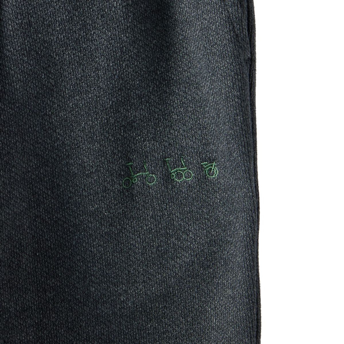 브롬톤 런던(BROMPTON LONDON) DIAGONAL JACQUARD SHORT - CHARCOAL (P251UHP460)