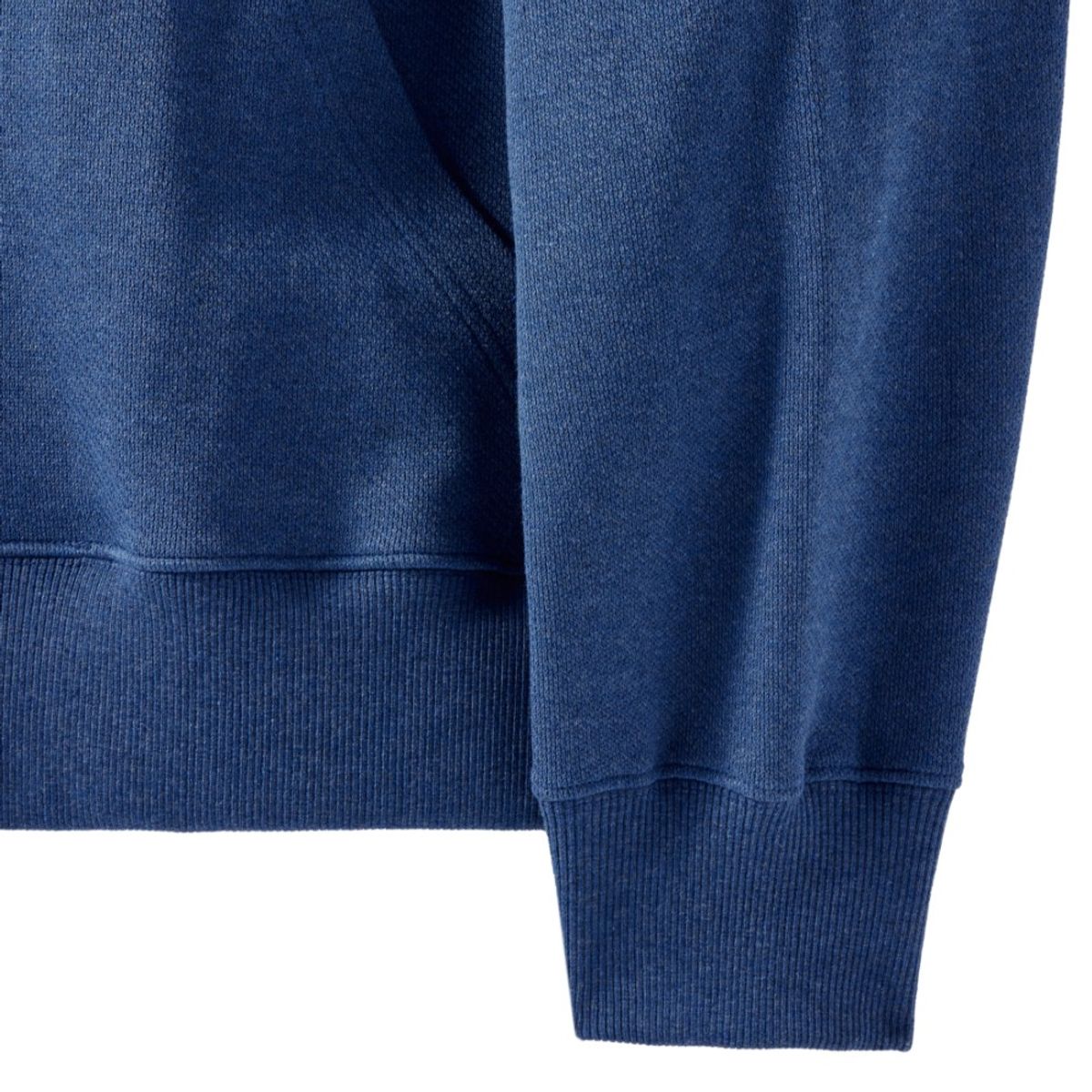 브롬톤 런던(BROMPTON LONDON) DIAGONAL JACQUARD HOOD FULL ZIP - BLUE (P251UFT460)