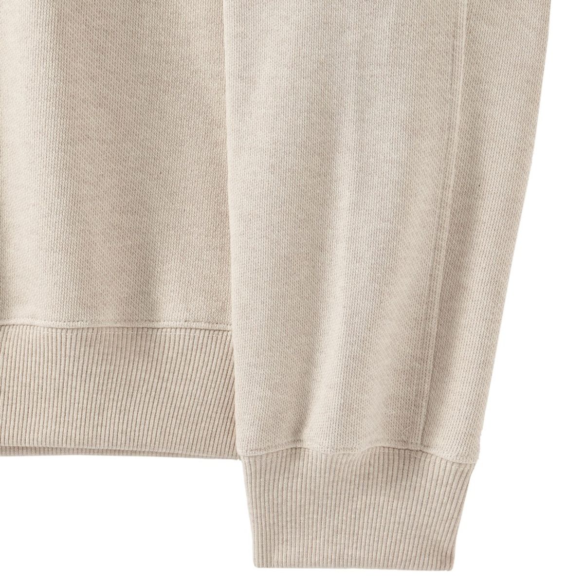 브롬톤 런던(BROMPTON LONDON) DIAGONAL JACQUARD SWEATSHIRT - OATMEAL (P251USW460)