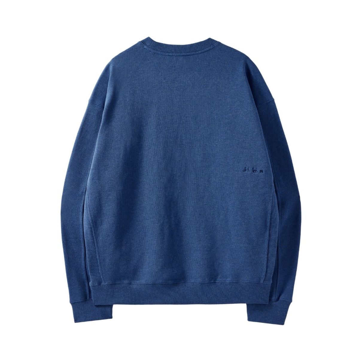 브롬톤 런던(BROMPTON LONDON) DIAGONAL JACQUARD SWEATSHIRT - BLUE (P251USW460)