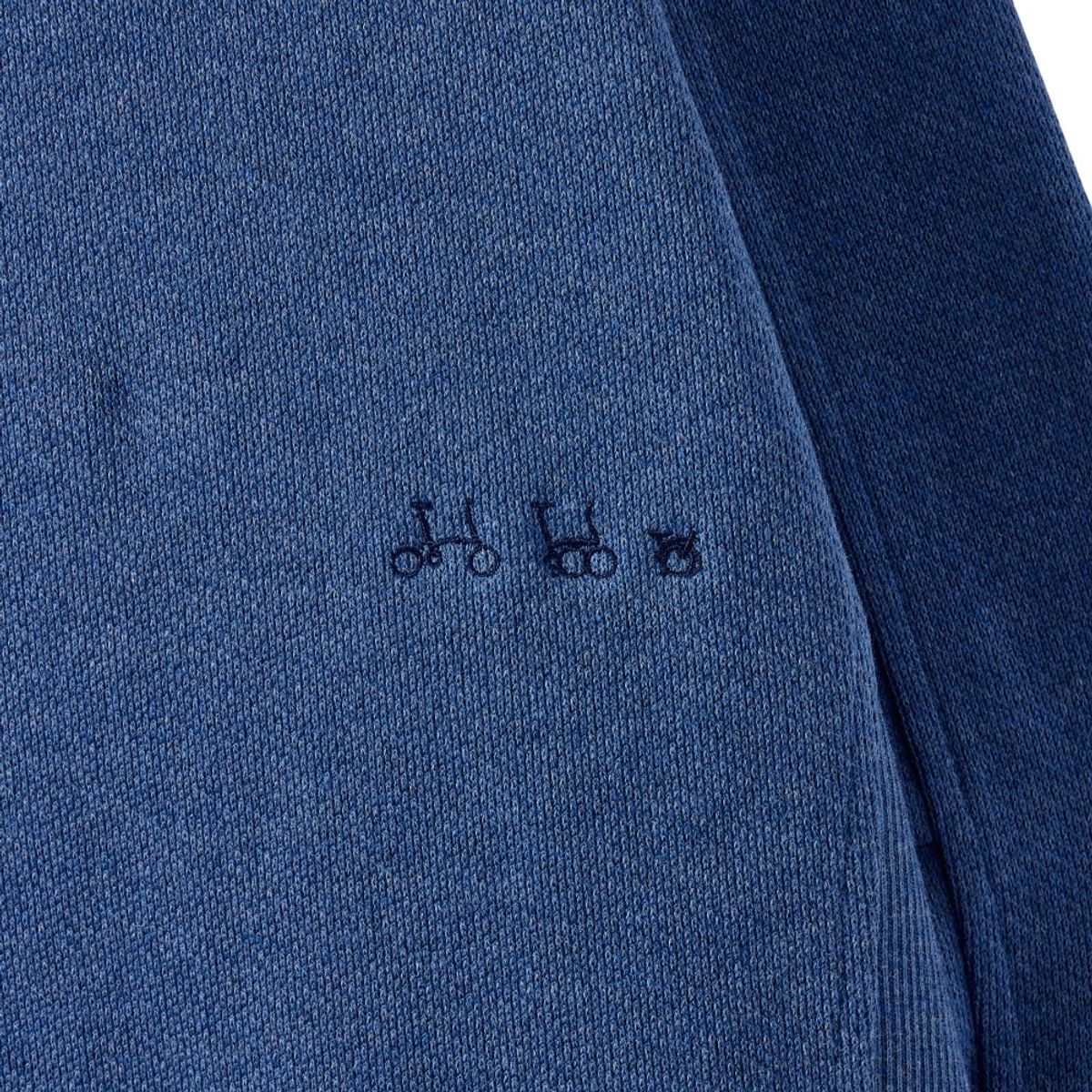 브롬톤 런던(BROMPTON LONDON) DIAGONAL JACQUARD SWEATSHIRT - BLUE (P251USW460)