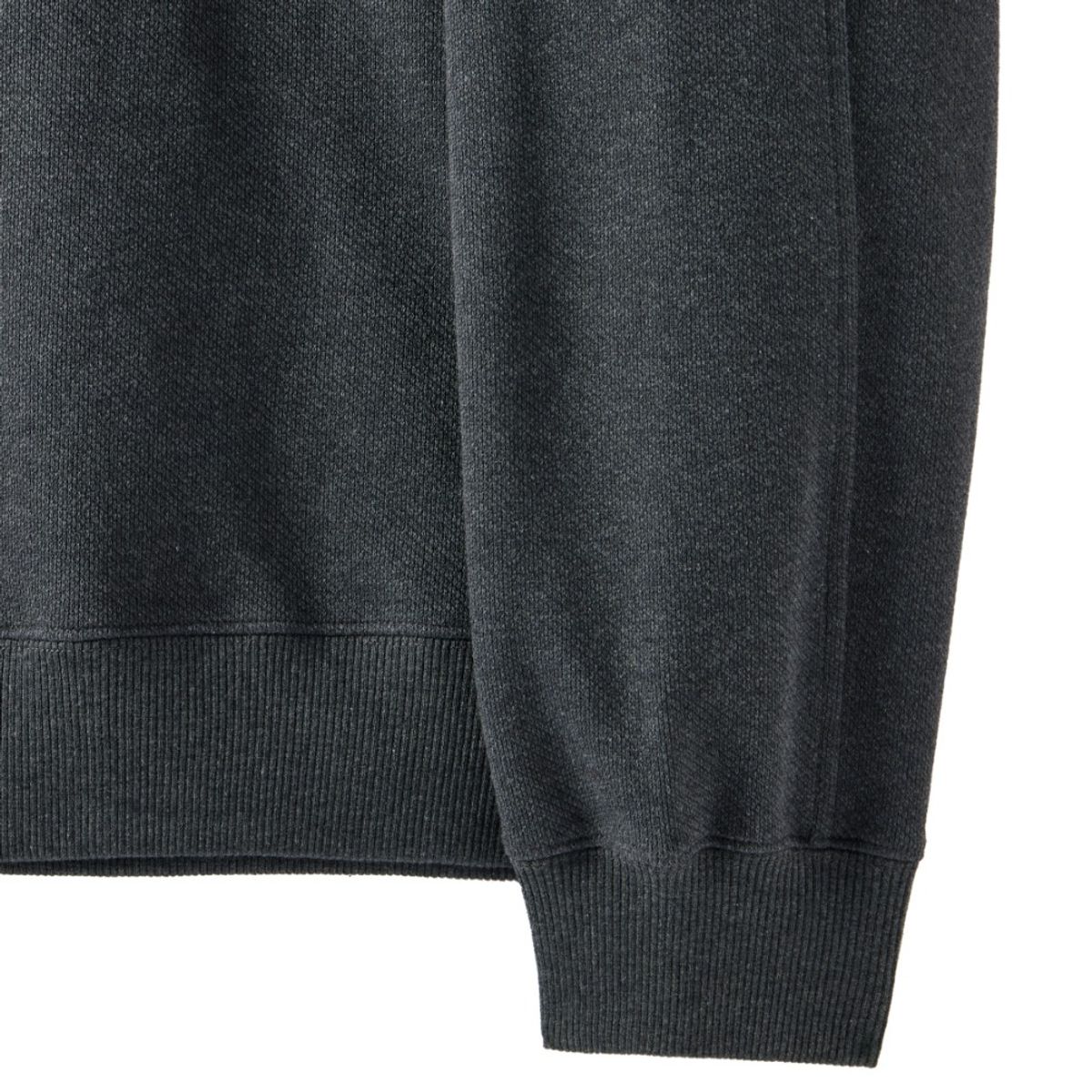 브롬톤 런던(BROMPTON LONDON) DIAGONAL JACQUARD SWEATSHIRT - CHARCOAL (P251USW460)