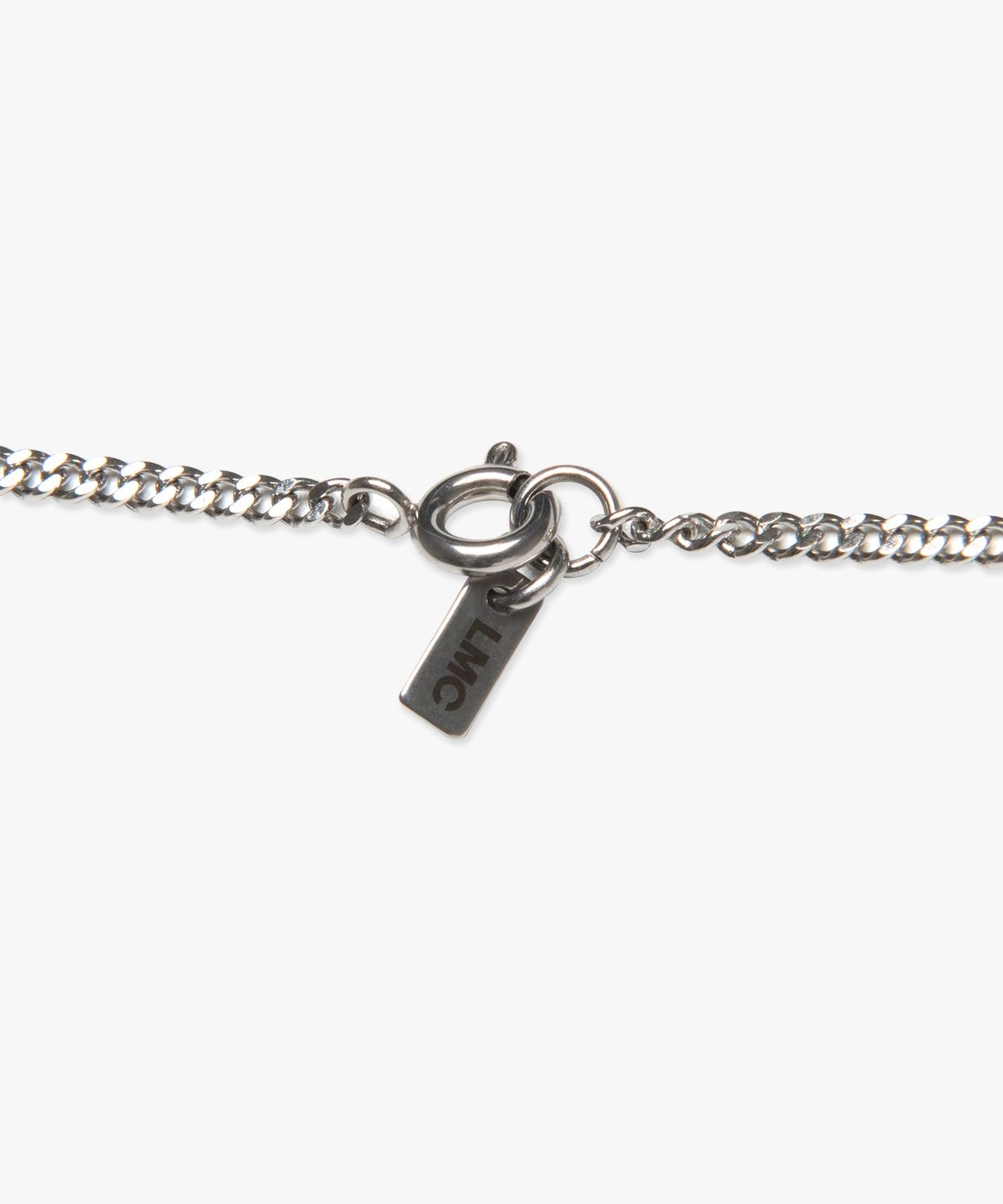 엘엠씨(LMC) HEART TYPO PENDANT NECKLACE black