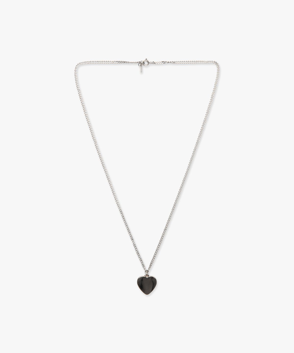 엘엠씨(LMC) HEART TYPO PENDANT NECKLACE red