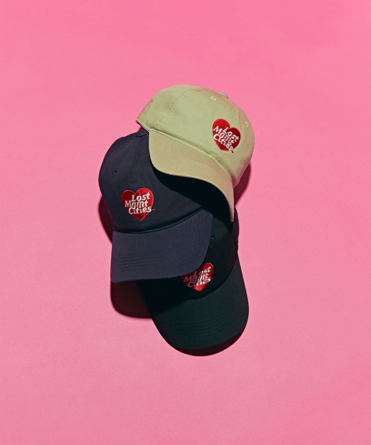 엘엠씨(LMC) HEART LOGO 6PANEL CAP sand