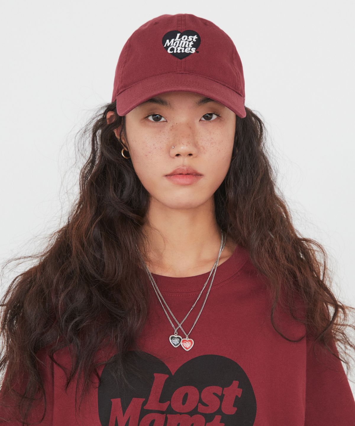 엘엠씨(LMC) HEART LOGO 6PANEL CAP navy