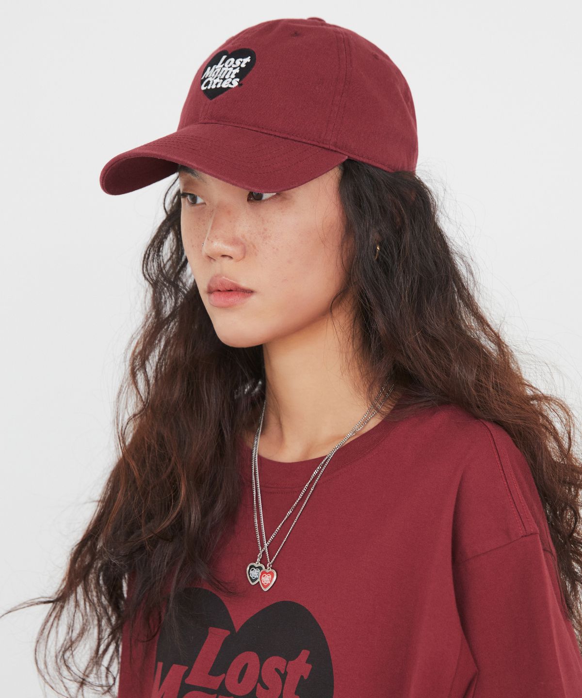 엘엠씨(LMC) HEART LOGO 6PANEL CAP navy