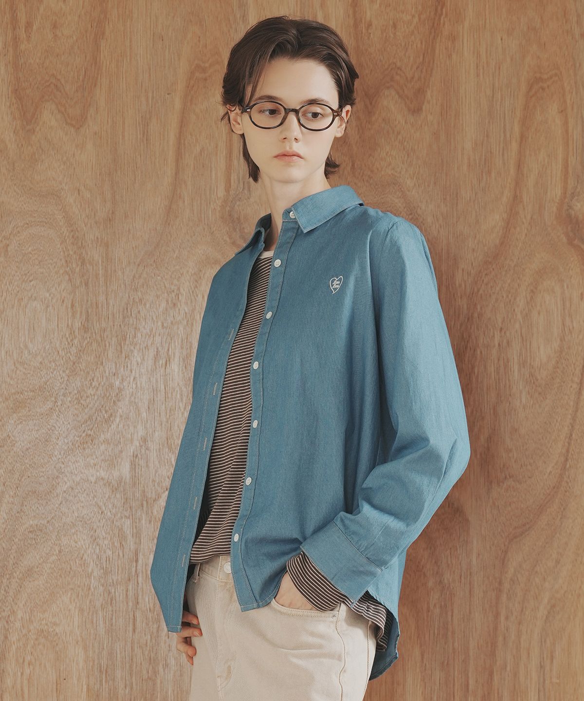로브로브(LOVLOV) VENOSY DENIM SHIRTS