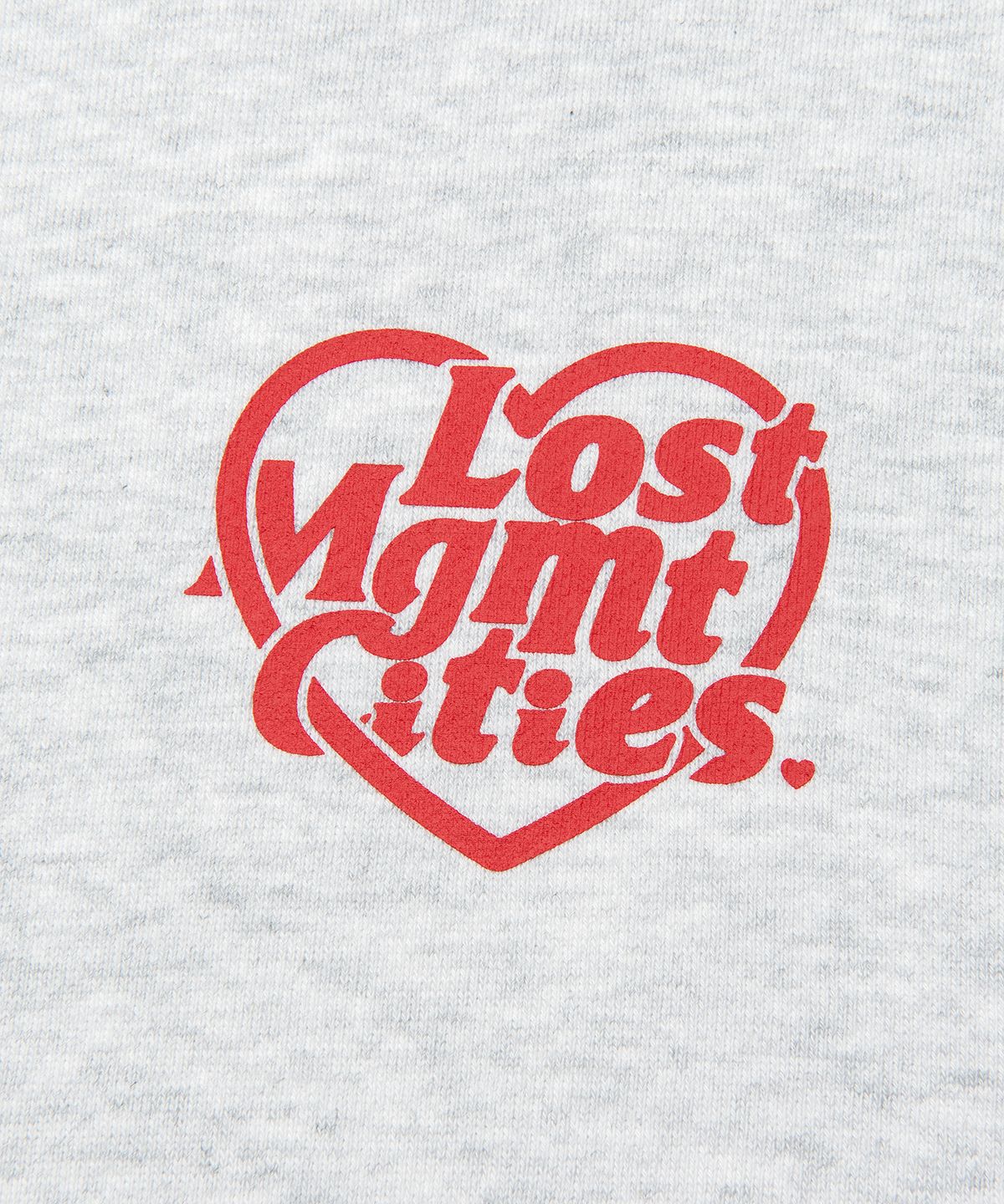 엘엠씨(LMC) HEART GLOBE HOODIE light heather gray