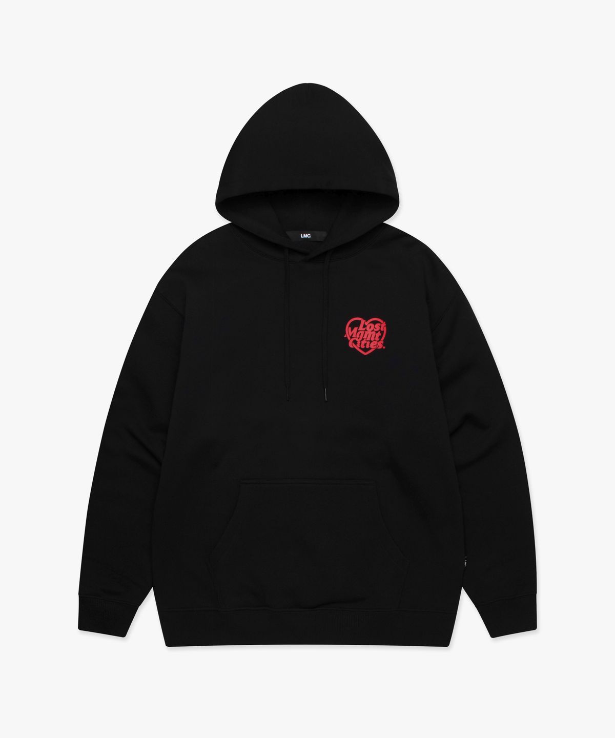 엘엠씨(LMC) HEART GLOBE HOODIE black