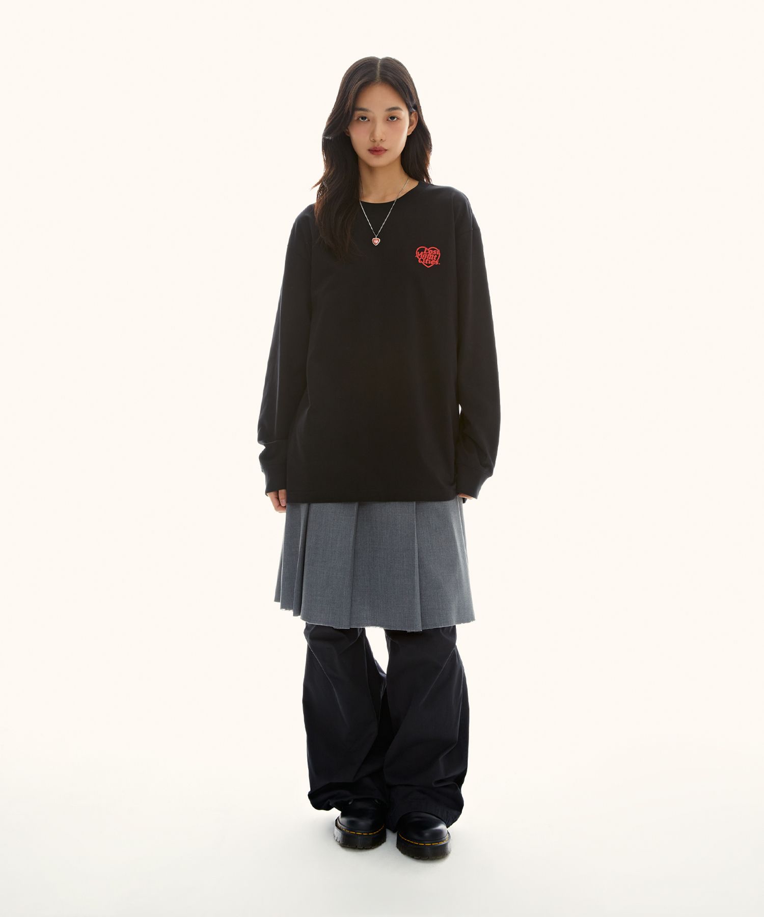 【LMC】韓国★ SIGNATURE GLOBE LONG SLV TEE 2cedb8c12f1593d7aa40dd47d4660c