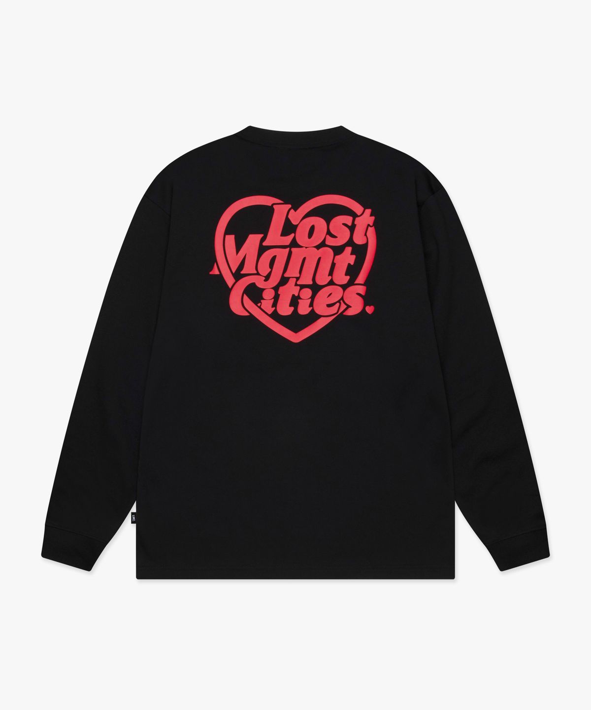 엘엠씨(LMC) HEART GLOBE LONG SLV TEE black