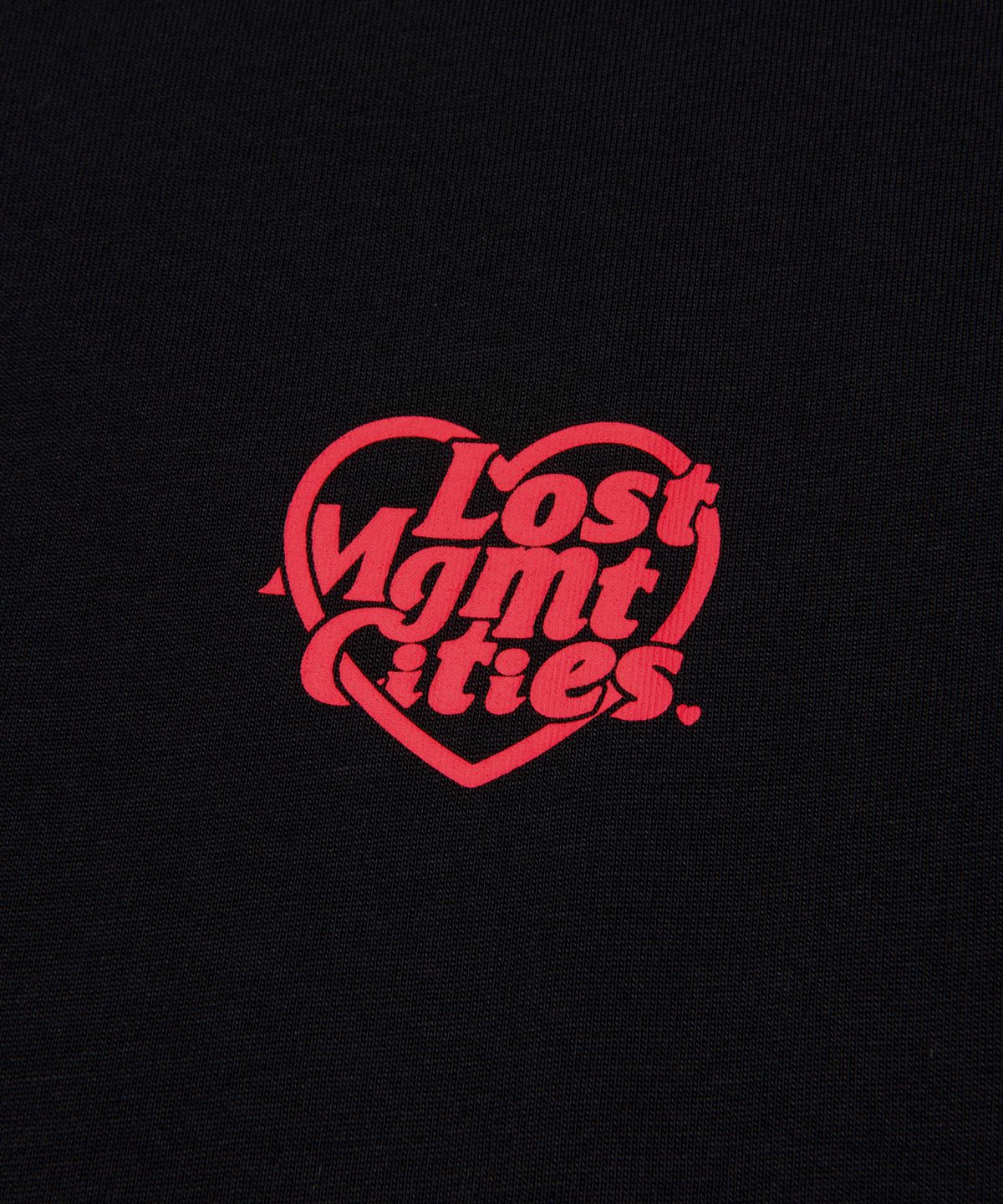 엘엠씨(LMC) HEART GLOBE LONG SLV TEE black