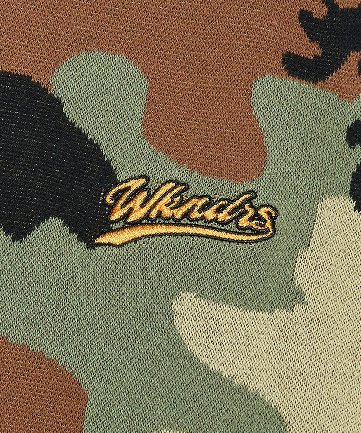 위캔더스(WKNDRS) RAGLAN KNIT SWEATER (CAMO)