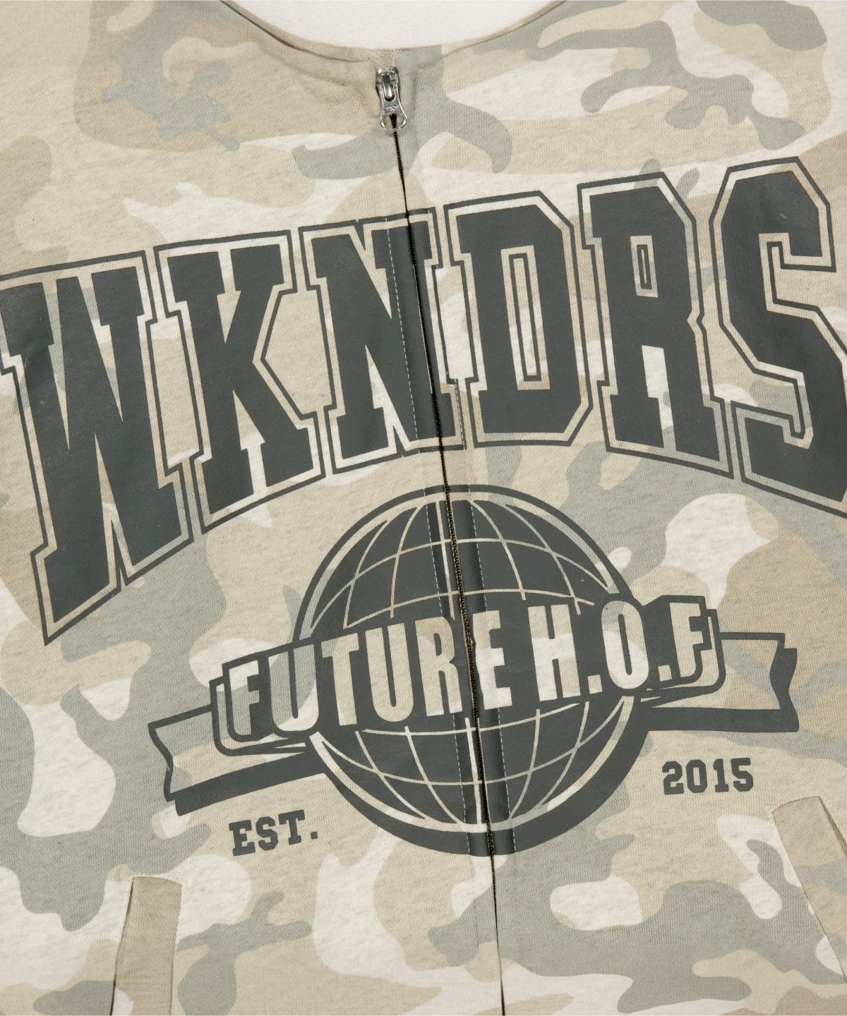 위캔더스(WKNDRS) H.O.F ZIPUP HOODIE (O.CAMO)