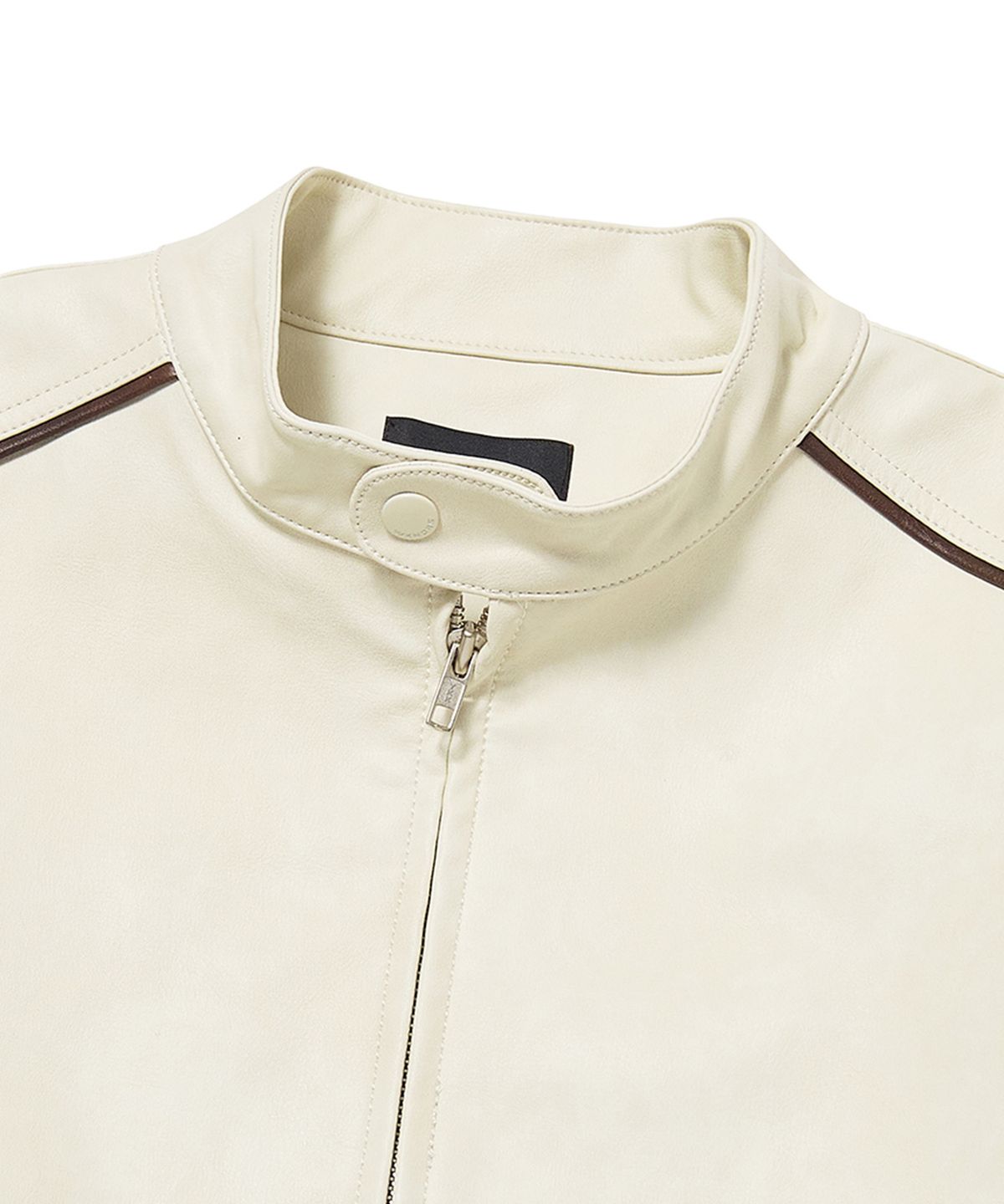 위캔더스(WKNDRS) WASHED LEATHER JK (IVORY)