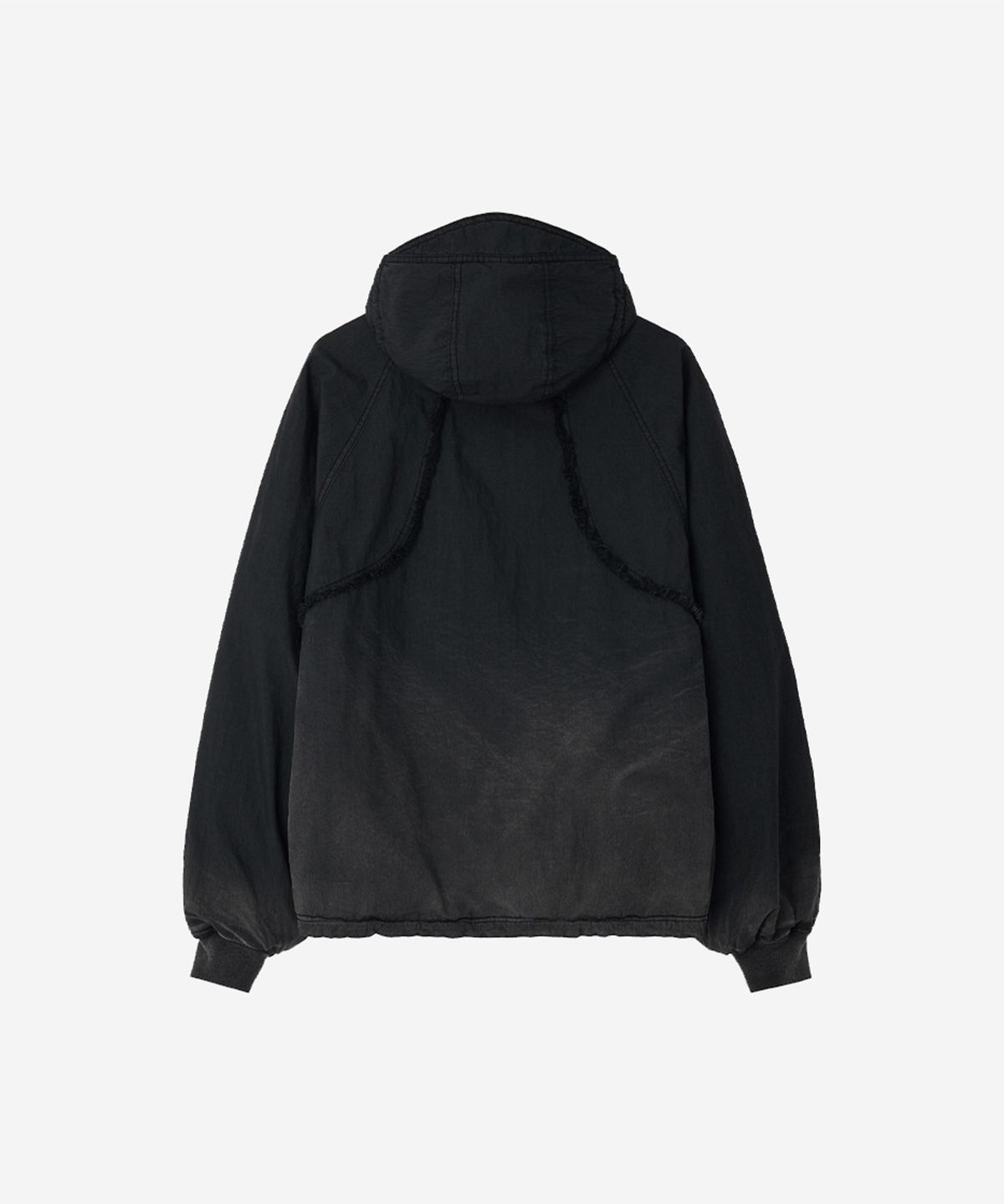 비엘알(BLR) Destroyed Gradation Washing Puffer Jacket