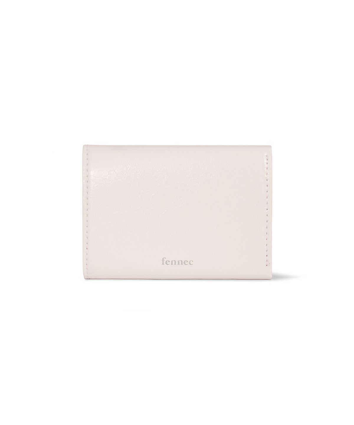 페넥(FENNEC) CRINKLE TRIANGLE TRIPLE WALLET - BLOSSOM