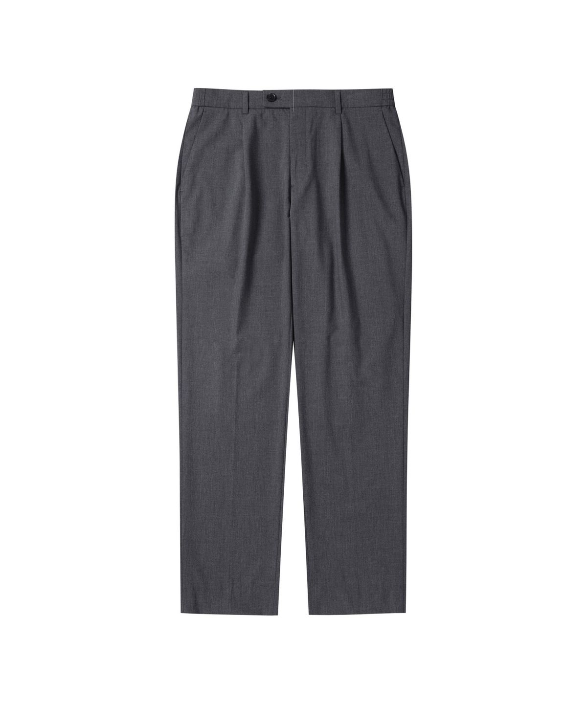 커스텀멜로우(CUSTOMELLOW) Grey Slim Fit Setup Pants_C9PAM25402GYX