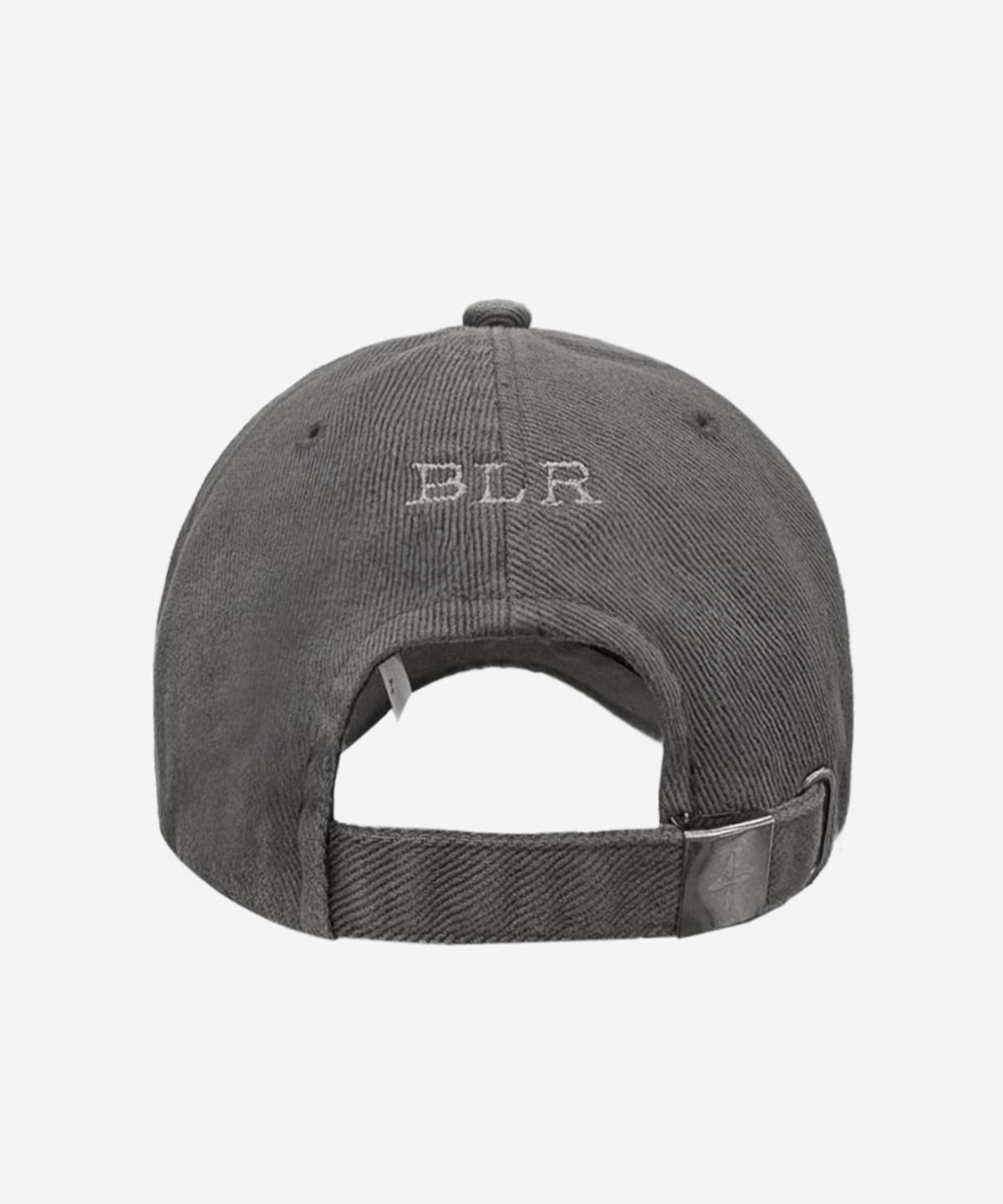 비엘알(BLR) Snowflakes Logo Washing Denim Ball Cap Grey