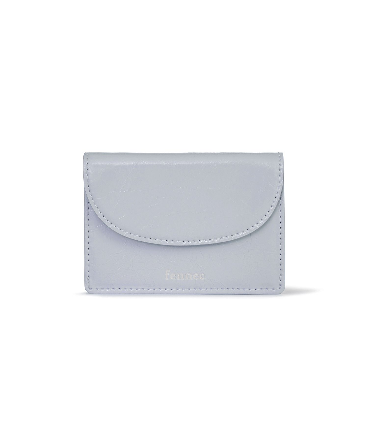 MUSINSA | fennec CRINKLE HALFMOON MINI WALLET - MISTY LAVENDER