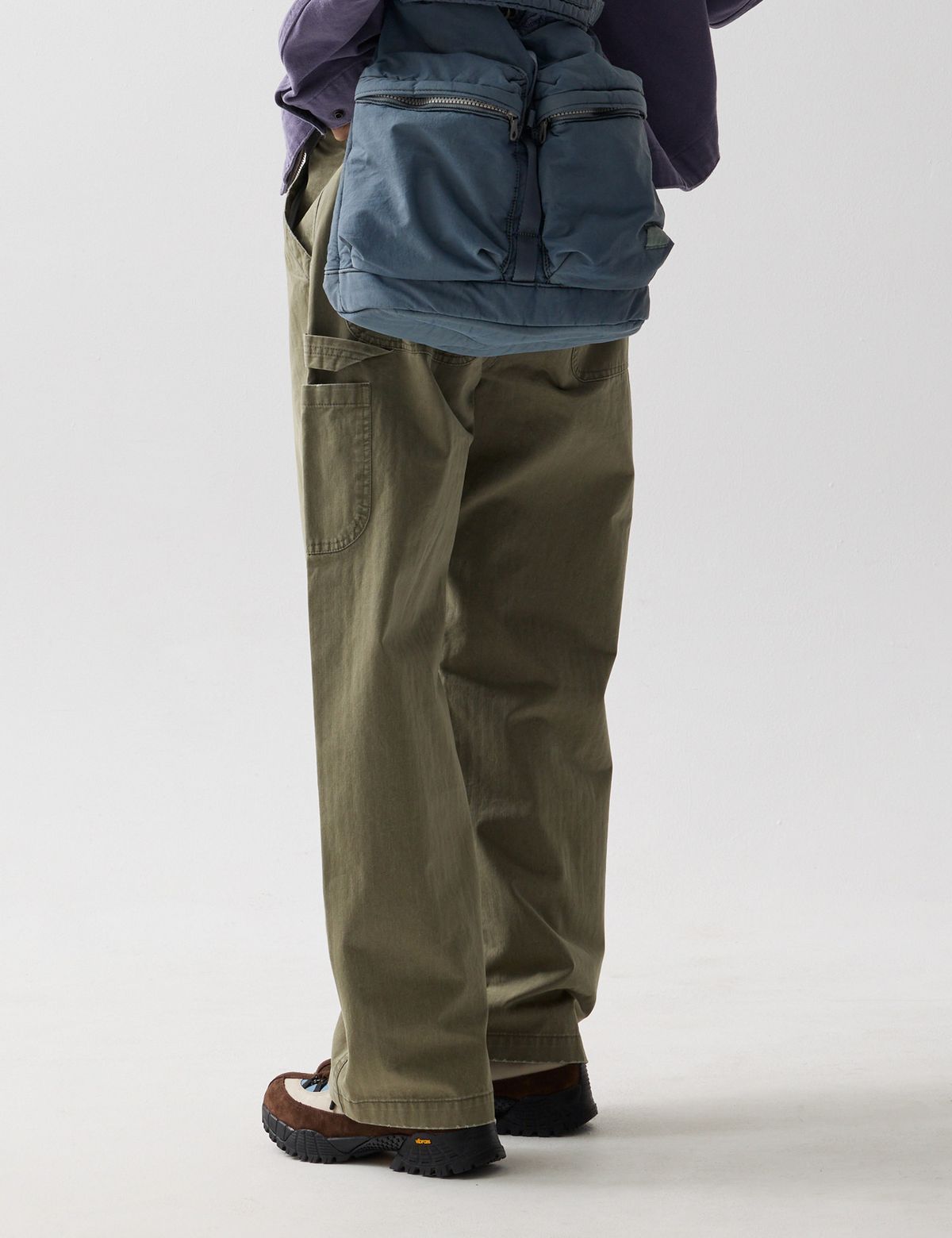 네이머클로딩(NAMERCLOTHING) HBT WORK PANTS OLIVE
