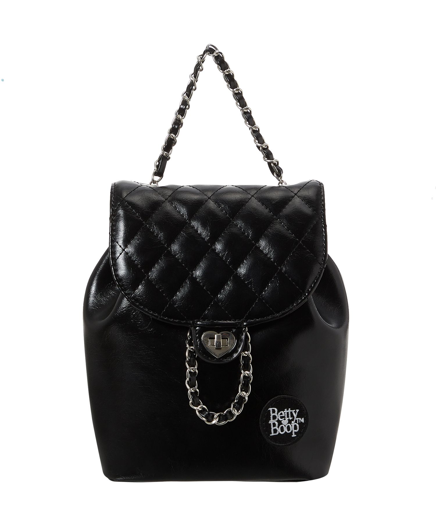 MUSINSA | ULKIN CANVAS Betty Boop Quilted Chain Mini