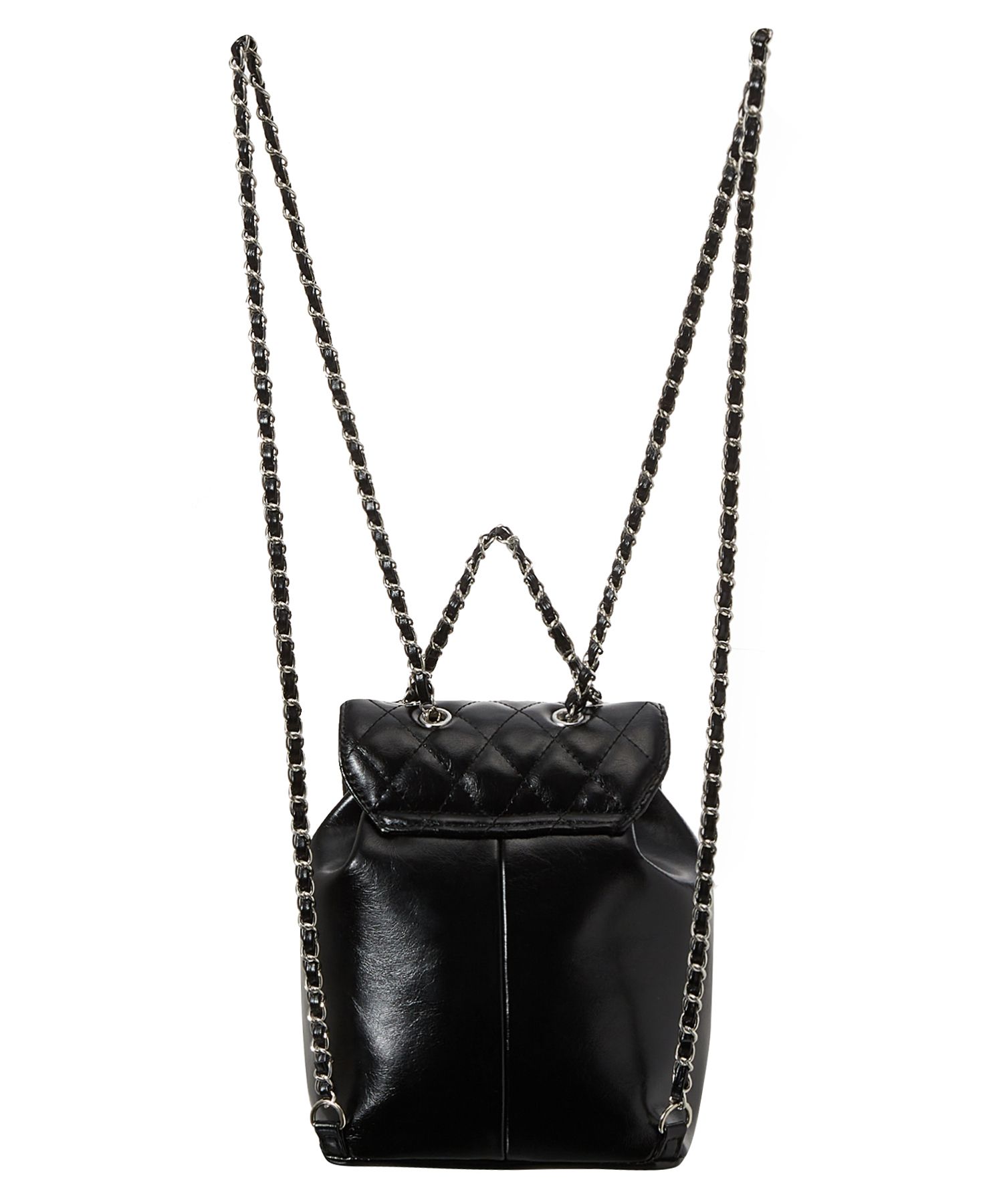 バックパック・リュック [ULKIN CANVAS x Betty Boop] Quilting Chain Mini Backpack MUSINSA | ULKIN CANVAS Betty Boop Quilted Chain Mini