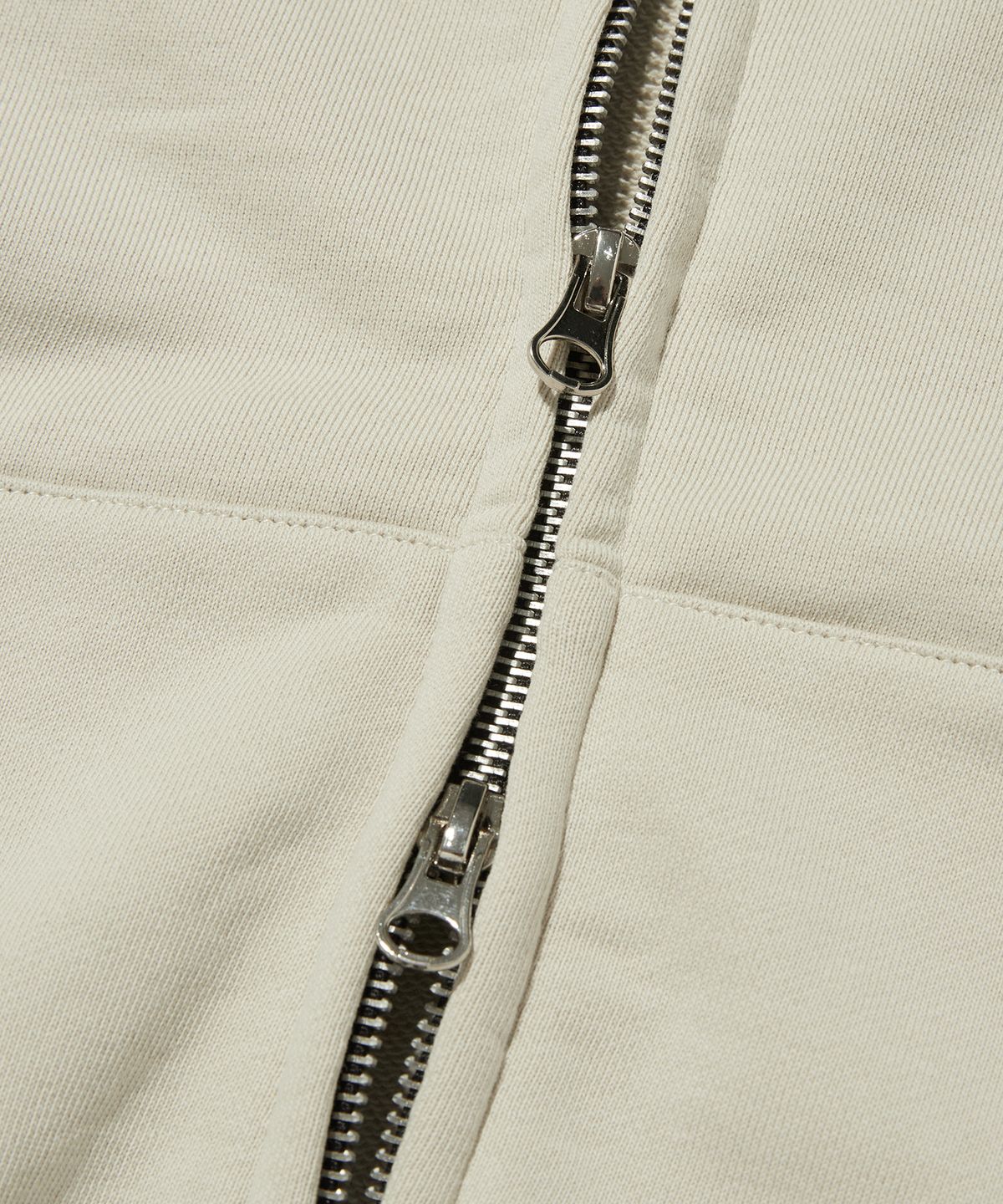 스웨이드(SUADE) BASIC HOOD ZIP UP [IVORY]
