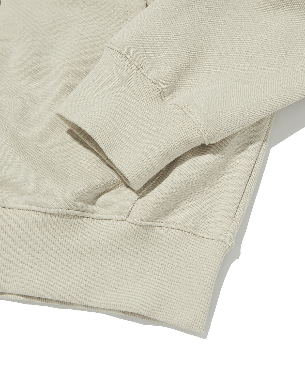 스웨이드(SUADE) BASIC HOOD ZIP UP [IVORY]