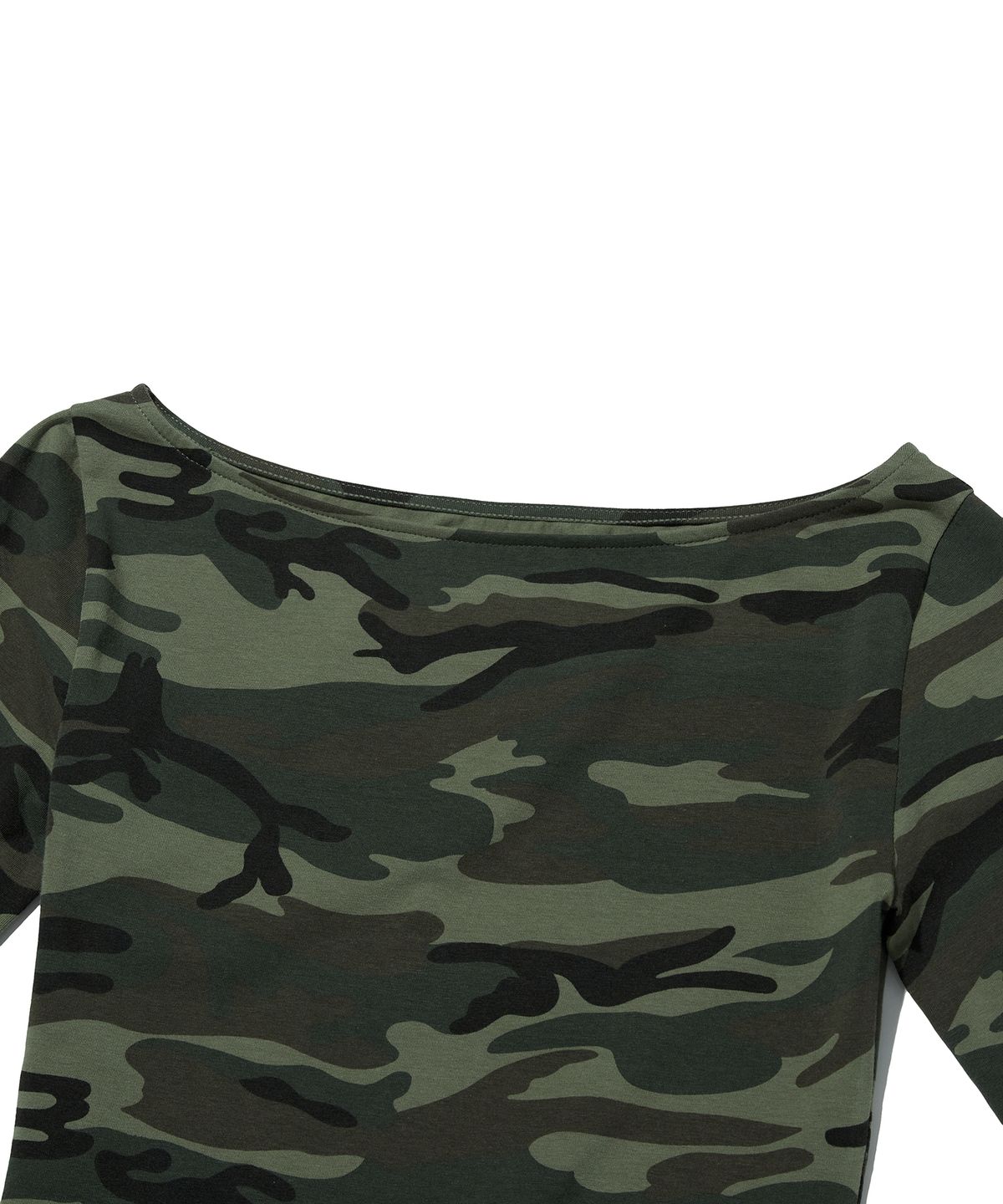 스웨이드(SUADE) PATTERN CROP TEE [CAMO]