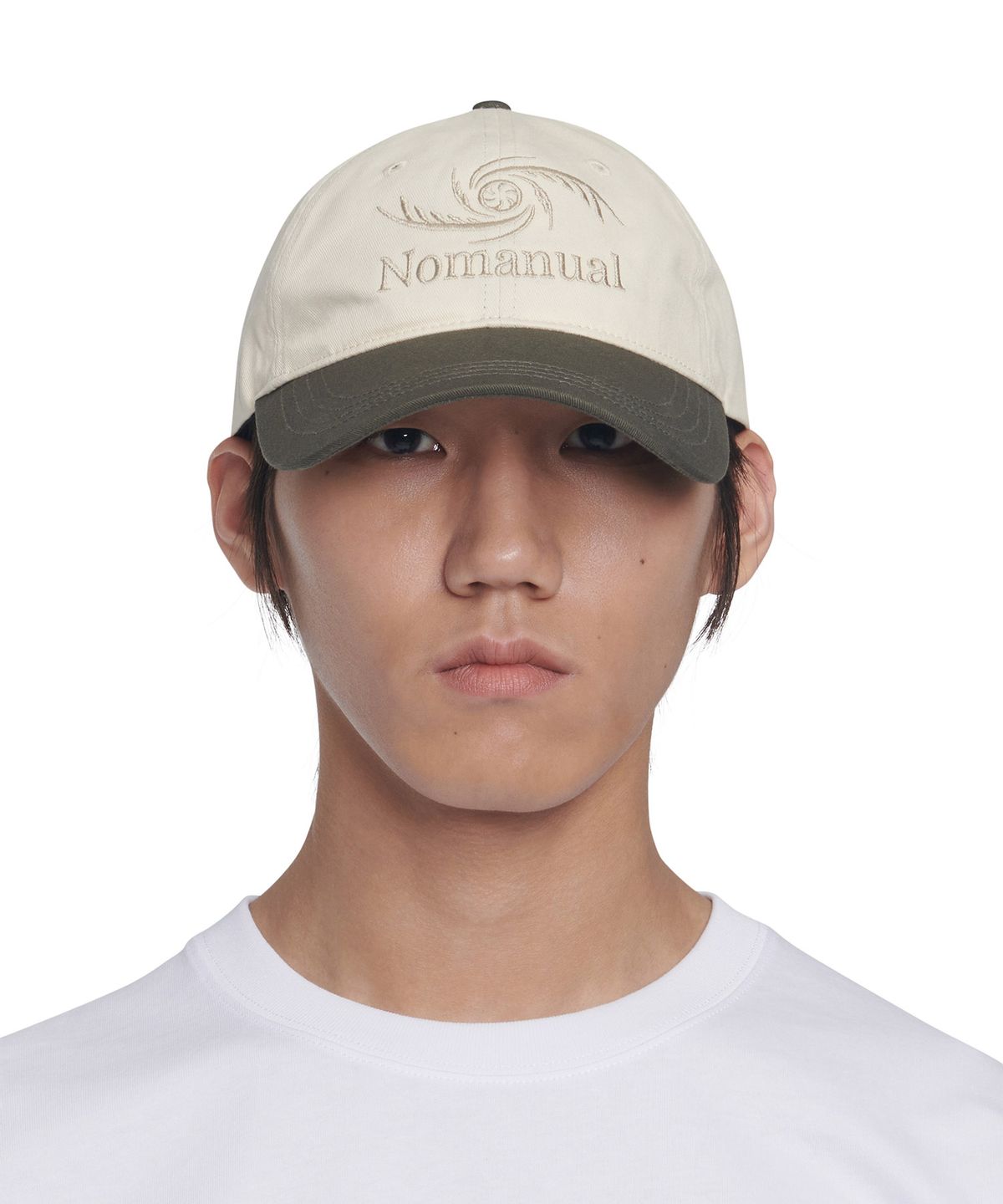노매뉴얼(NOMANUAL) STORM BALL CAP - CHARCOAL